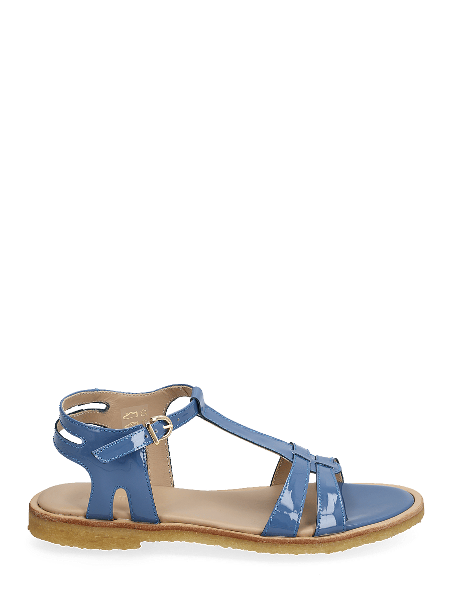 ANGULUS - Sandals - flat - flade sandaler - 2806 dusty blue - 2