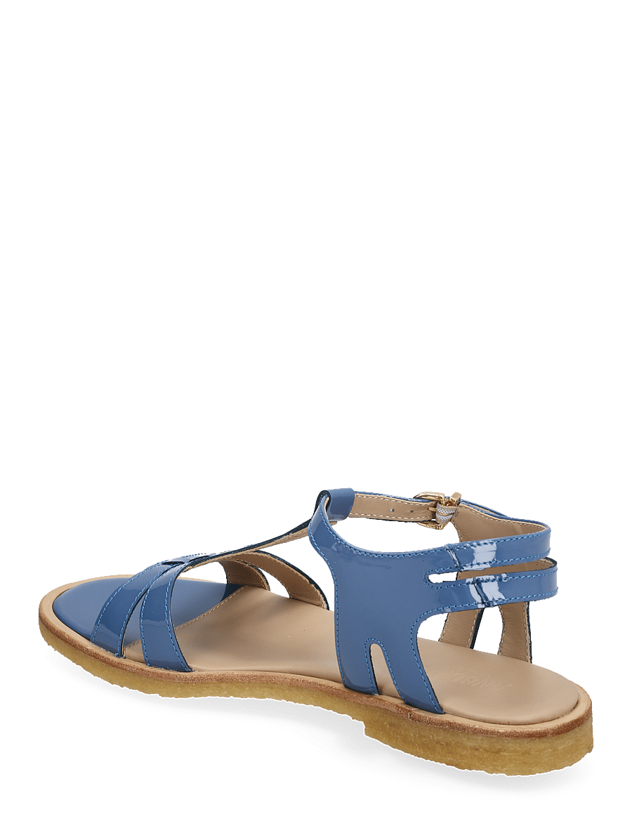 ANGULUS - Sandals - flat - flade sandaler - 2806 dusty blue - 3