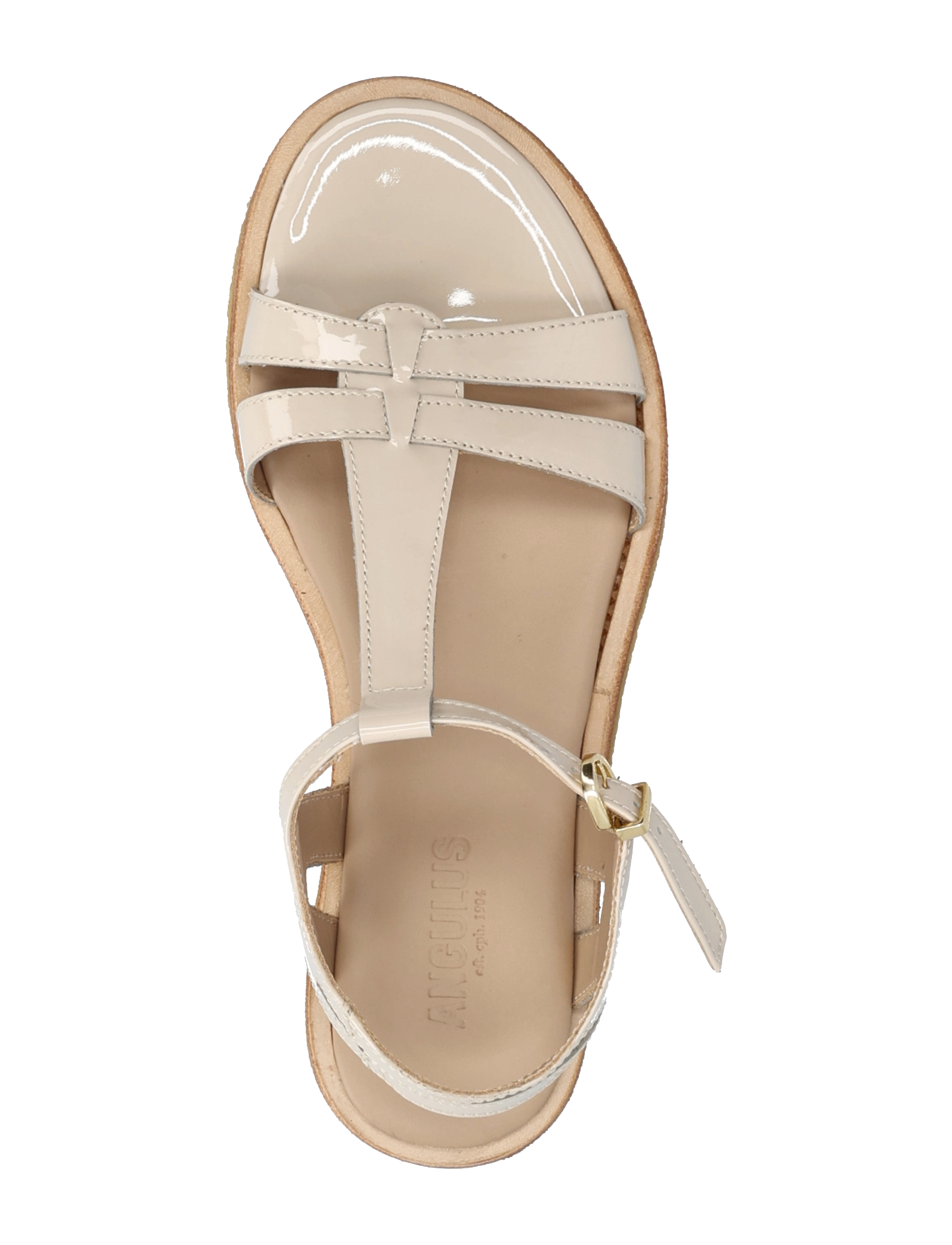 ANGULUS - Sandals - flat - 2807 beige - 3