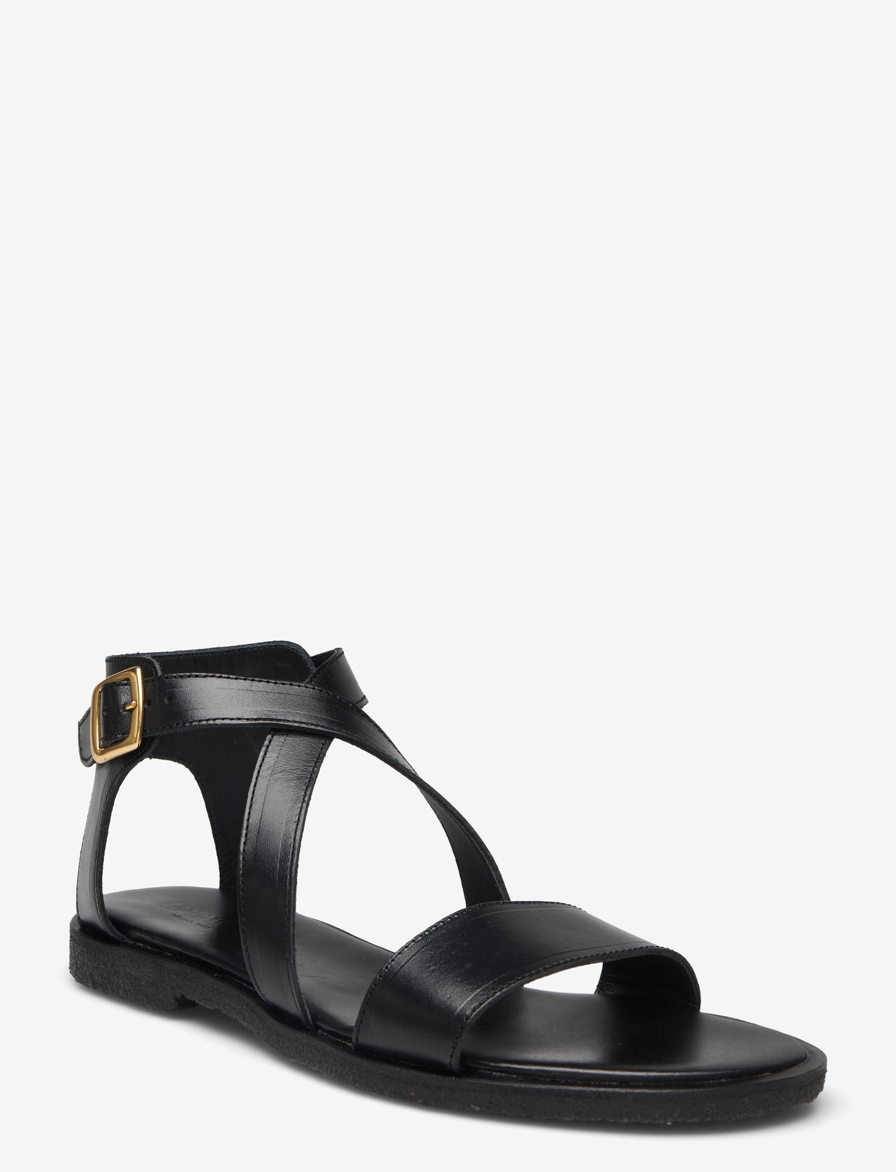 ANGULUS - Sandals - flat  - open toe - op - flat sandals - 1785 black - 0