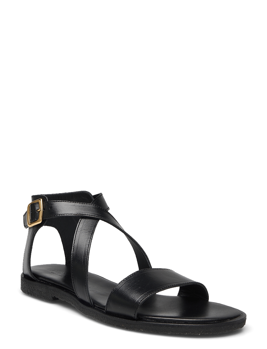 ANGULUS - Sandals - flat - open toe - op - 1785 black - 0