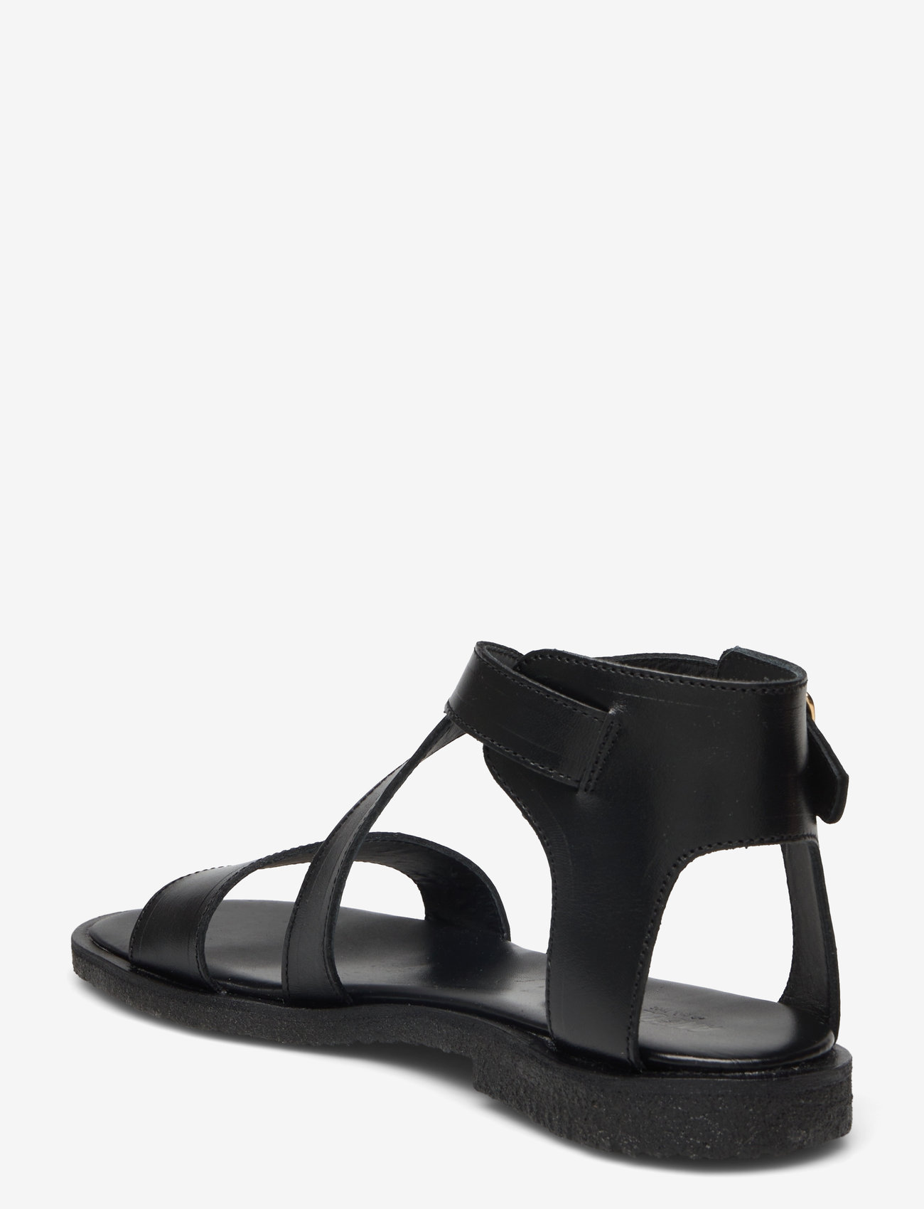 ANGULUS - Sandals - flat  - open toe - op - flat sandals - 1785 black - 2