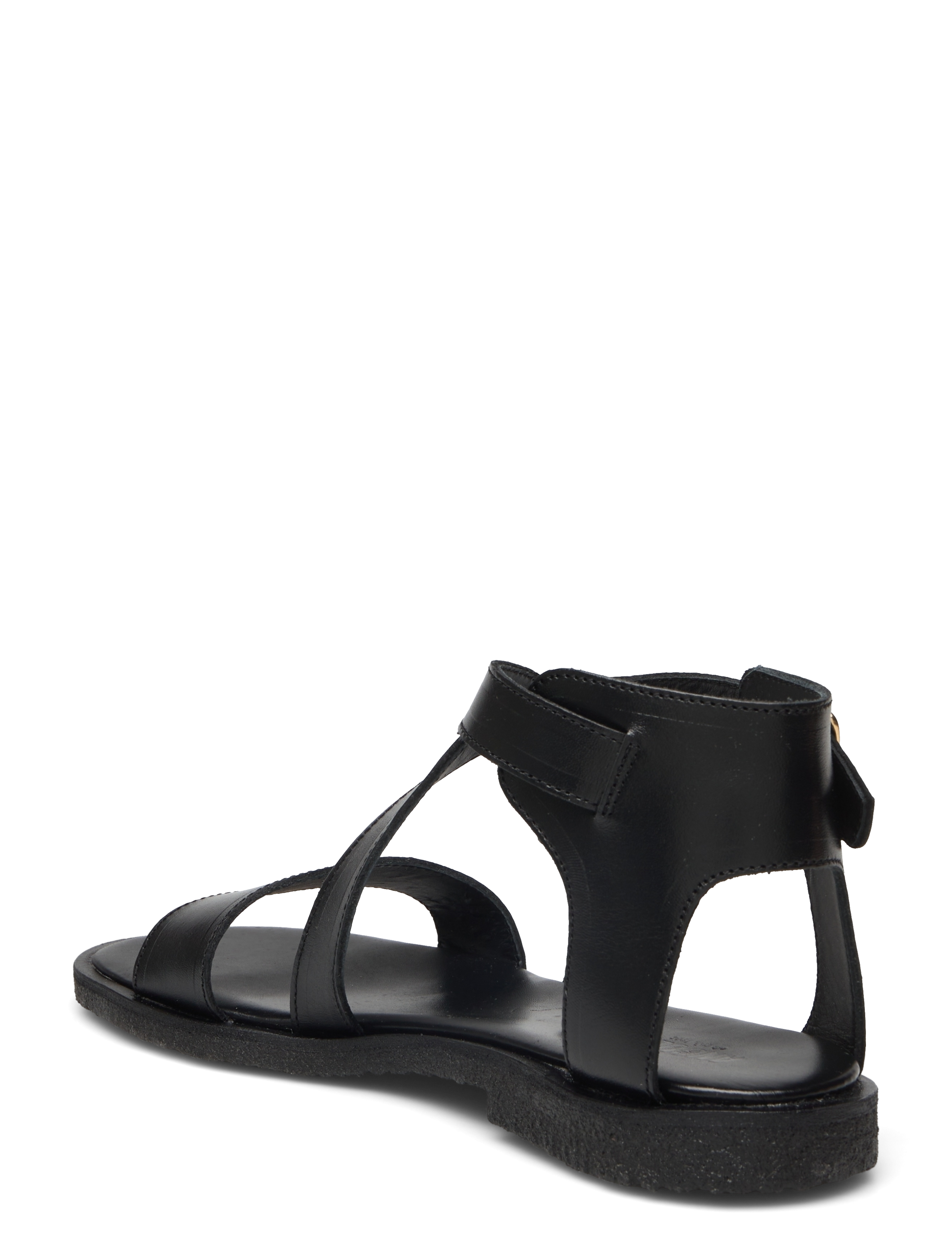 ANGULUS - Sandals - flat  - open toe - op - 1785 black - 2