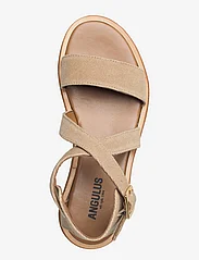 ANGULUS - Sandals - flat - open toe - op - kontsata sandaalid - 2670 sand - 3