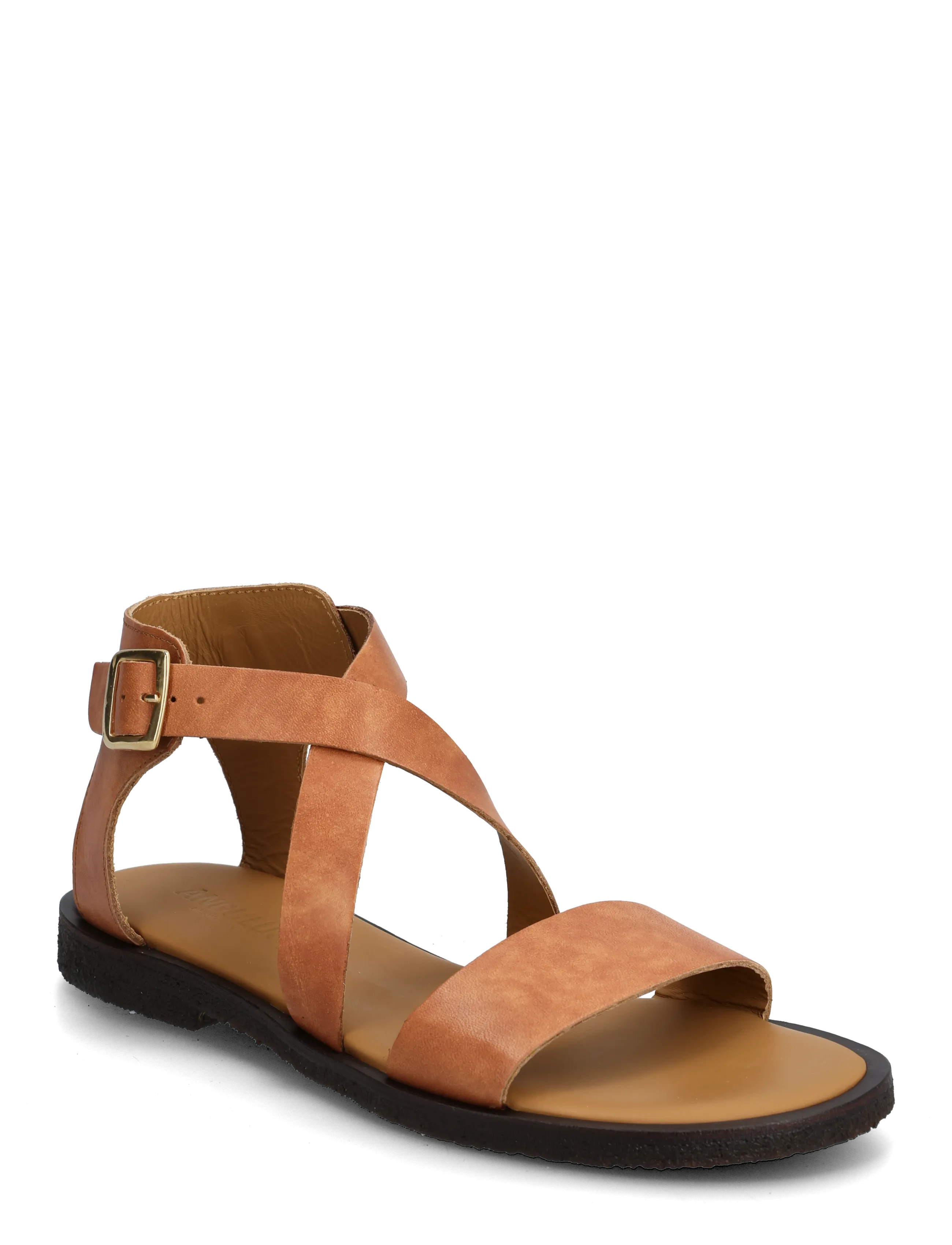 ANGULUS Sandals - flat  - open toe - op - Sandaler - 3637 TAN / brown