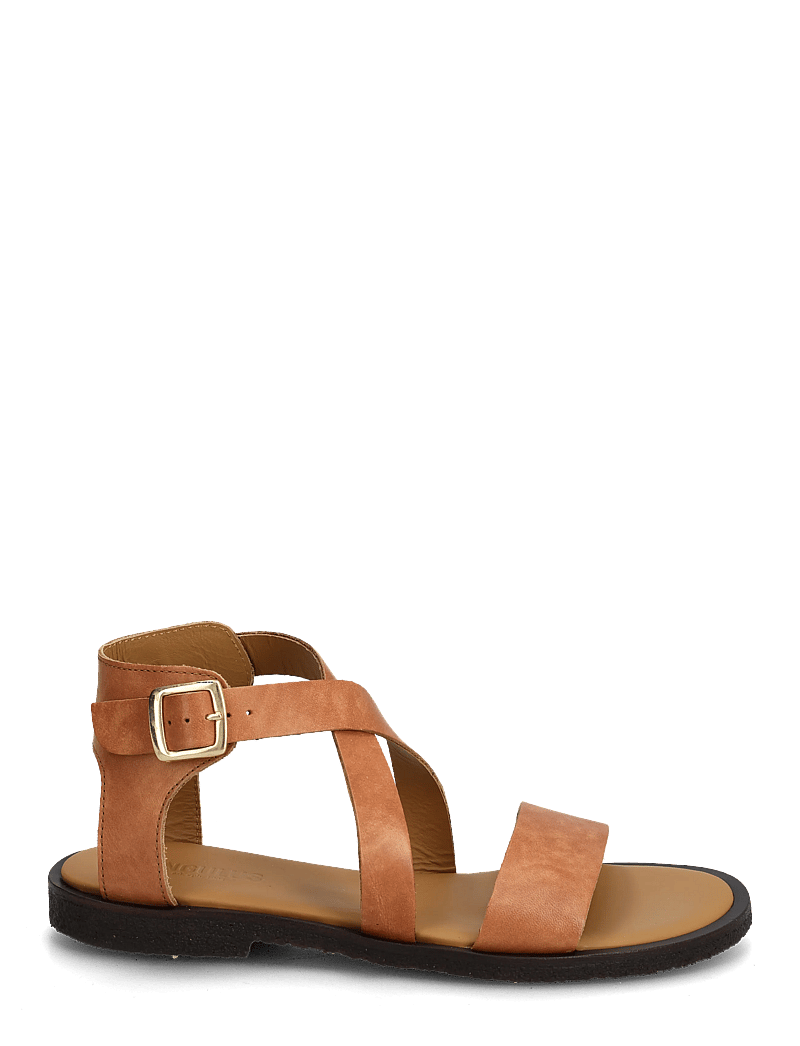 ANGULUS - Sandals - flat - open toe - op - gladiatorsandaler - 3637 tan - 1