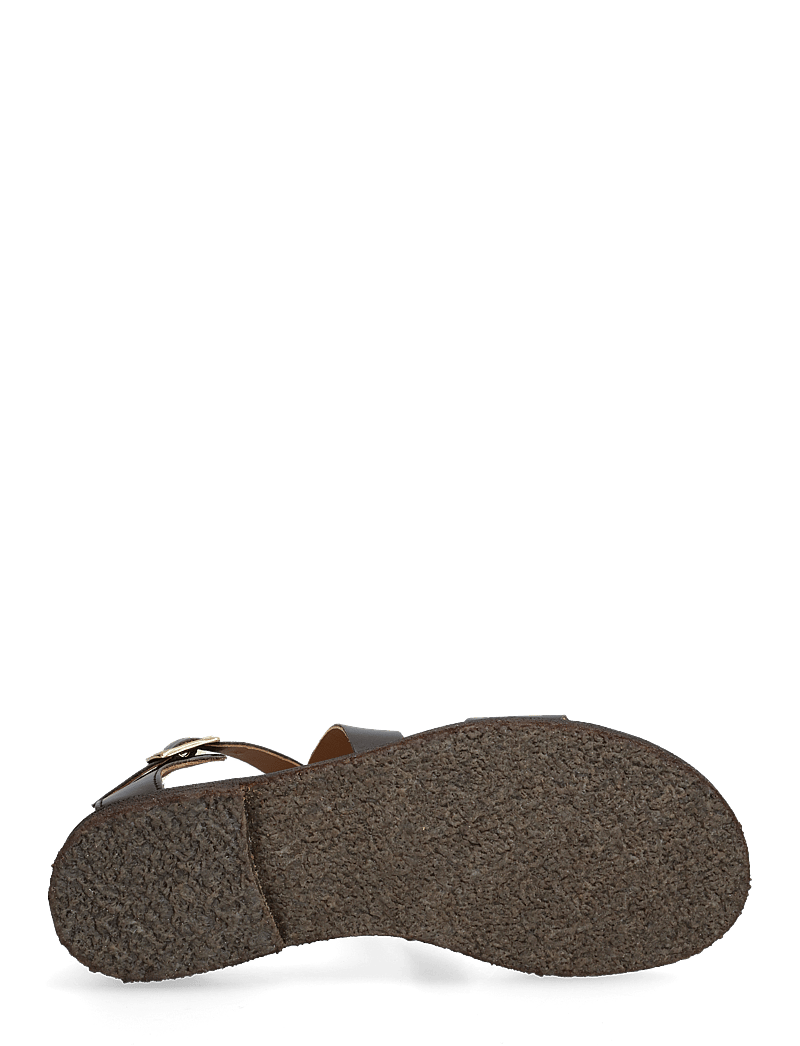 ANGULUS - Sandals - flat - open toe - op - platta sandaler - 3639 dark brown - 5