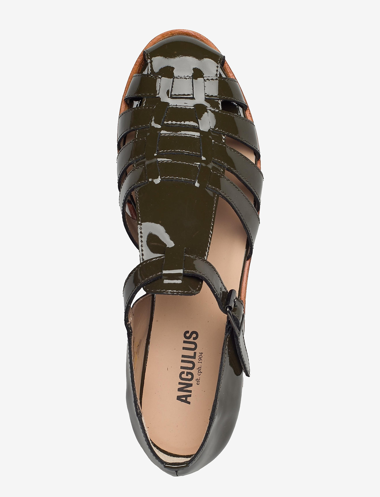 ANGULUS - Sandals - flat - closed toe - op - 2345 olive - 3