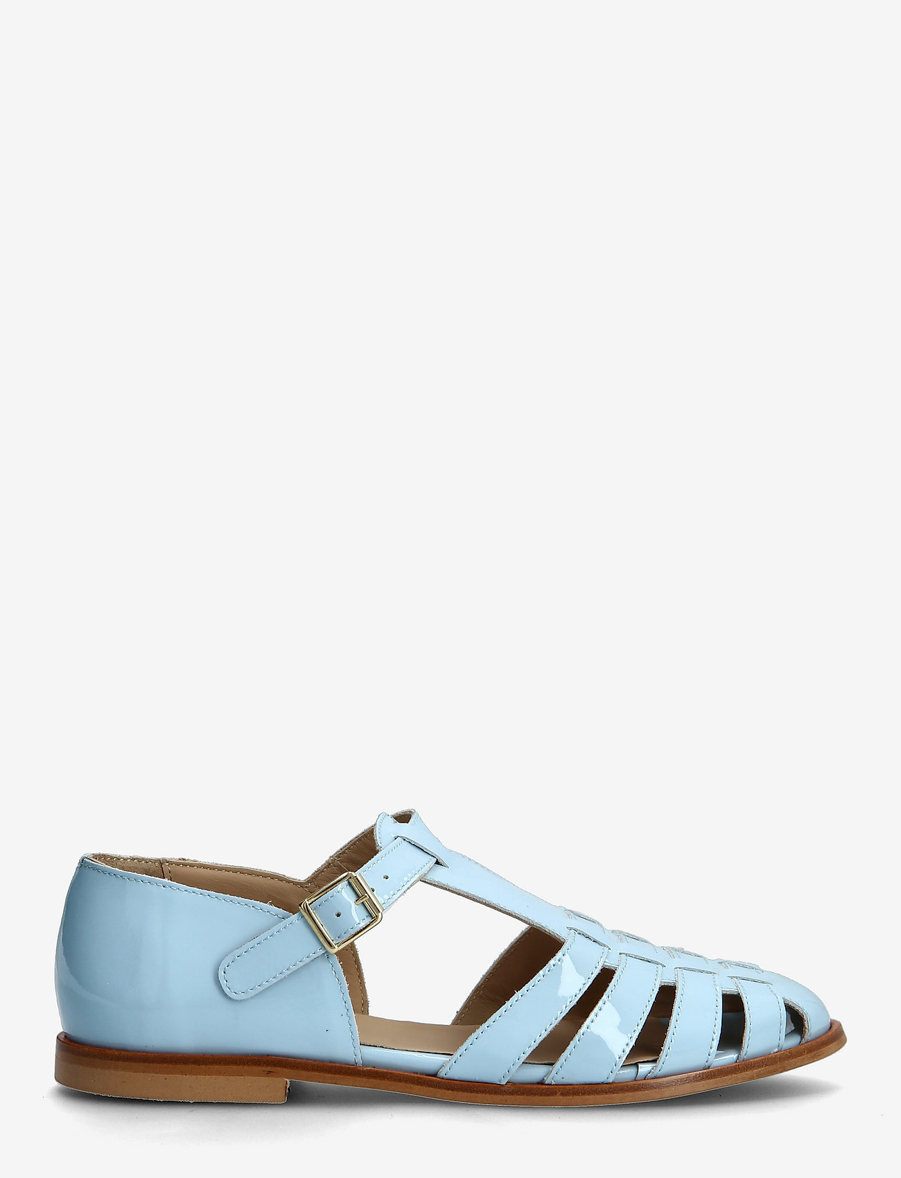 ANGULUS - Sandals - flat - closed toe - op - 2390 lightblue - 1