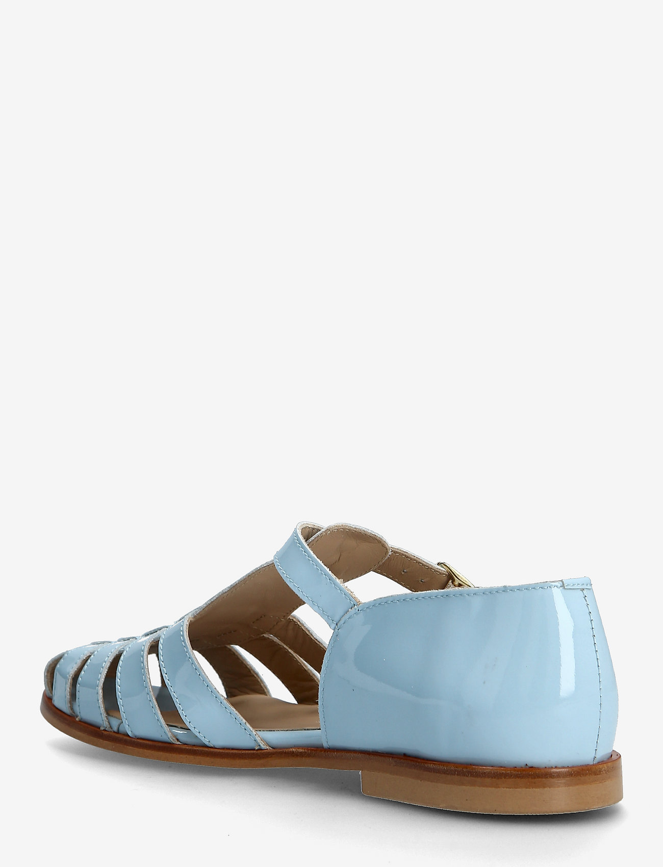 ANGULUS - Sandals - flat - closed toe - op - 2390 lightblue - 2