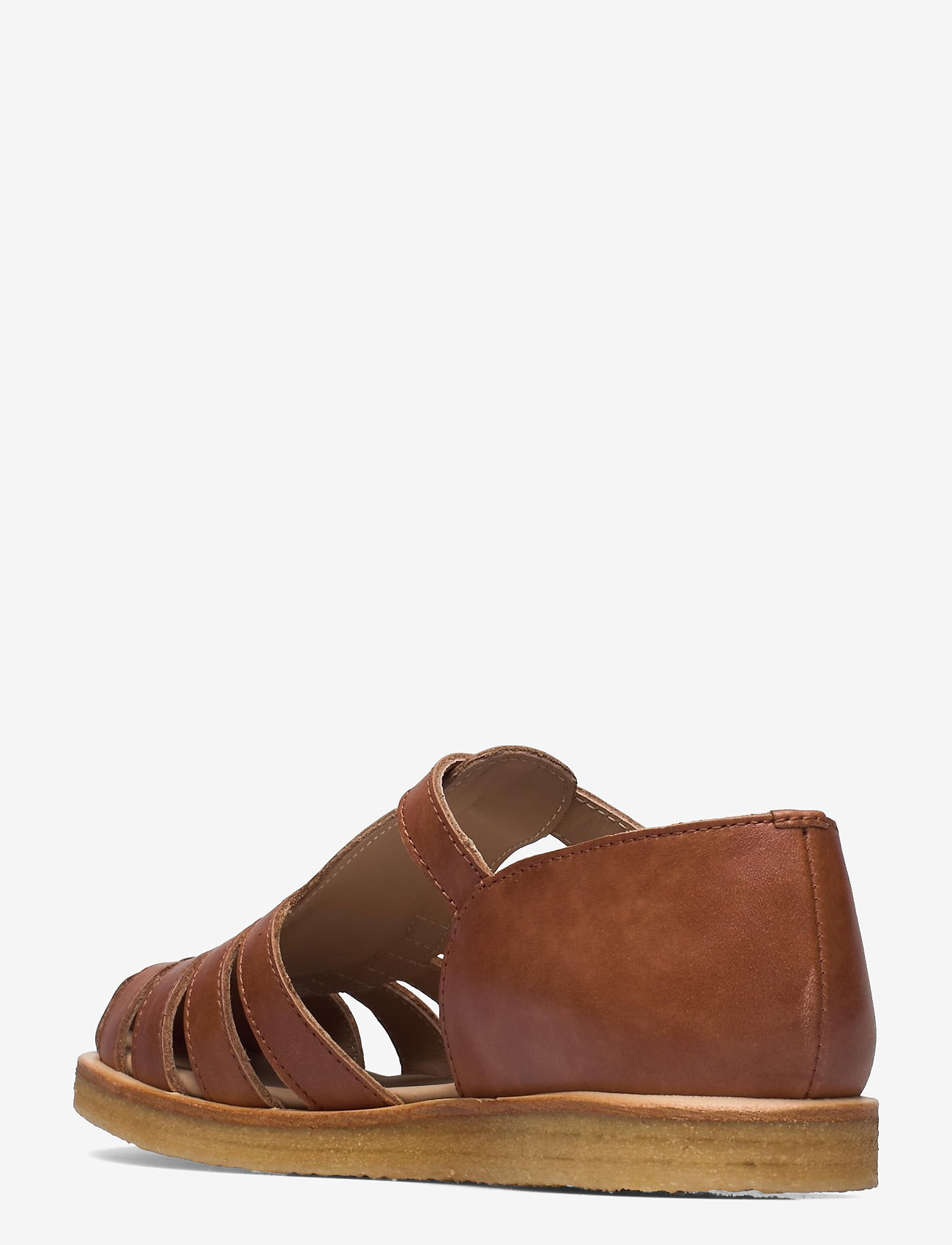 ANGULUS - Sandals - flat - closed toe - op - platta sandaler - 1789 tan - 2