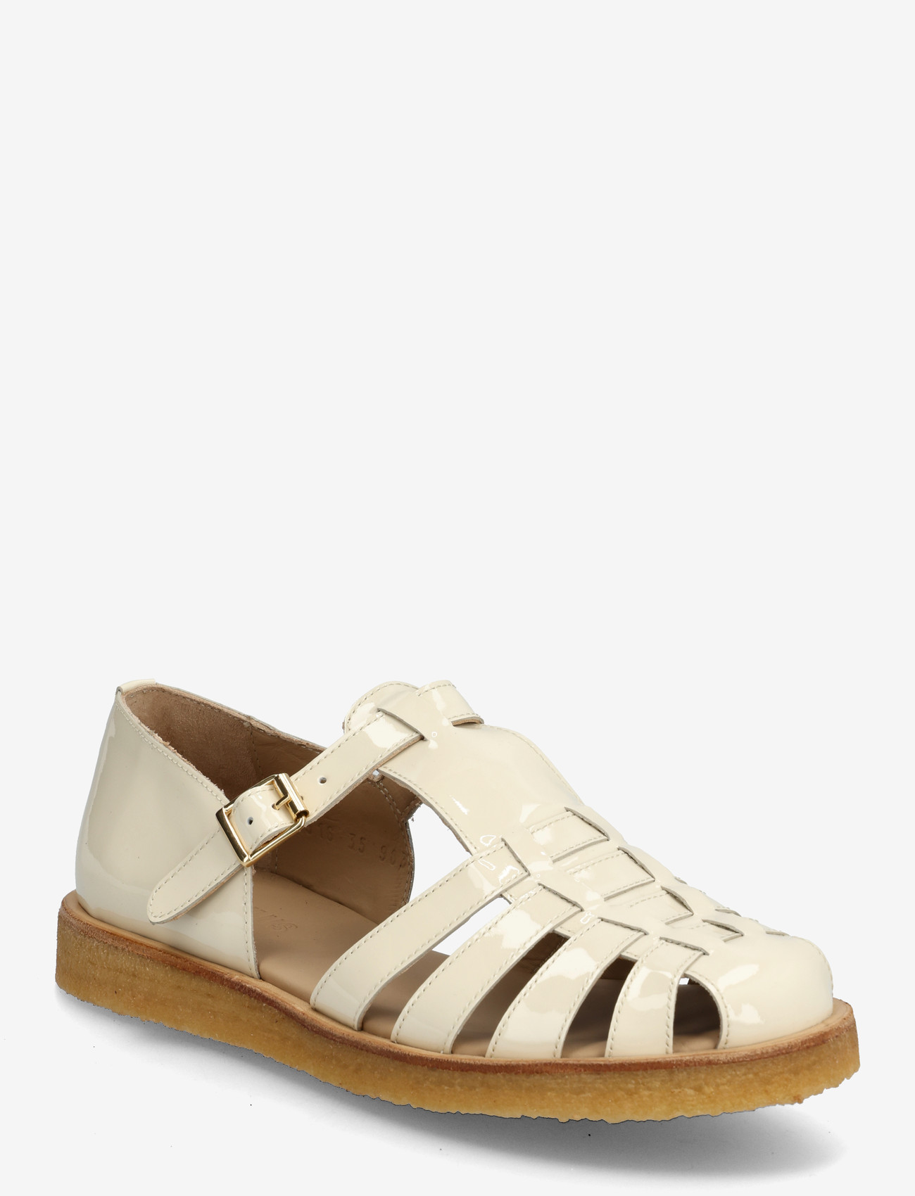 ANGULUS - Sandals - flat  - closed toe - op - gladiatorsandaler - 2362 buttermilk - 0