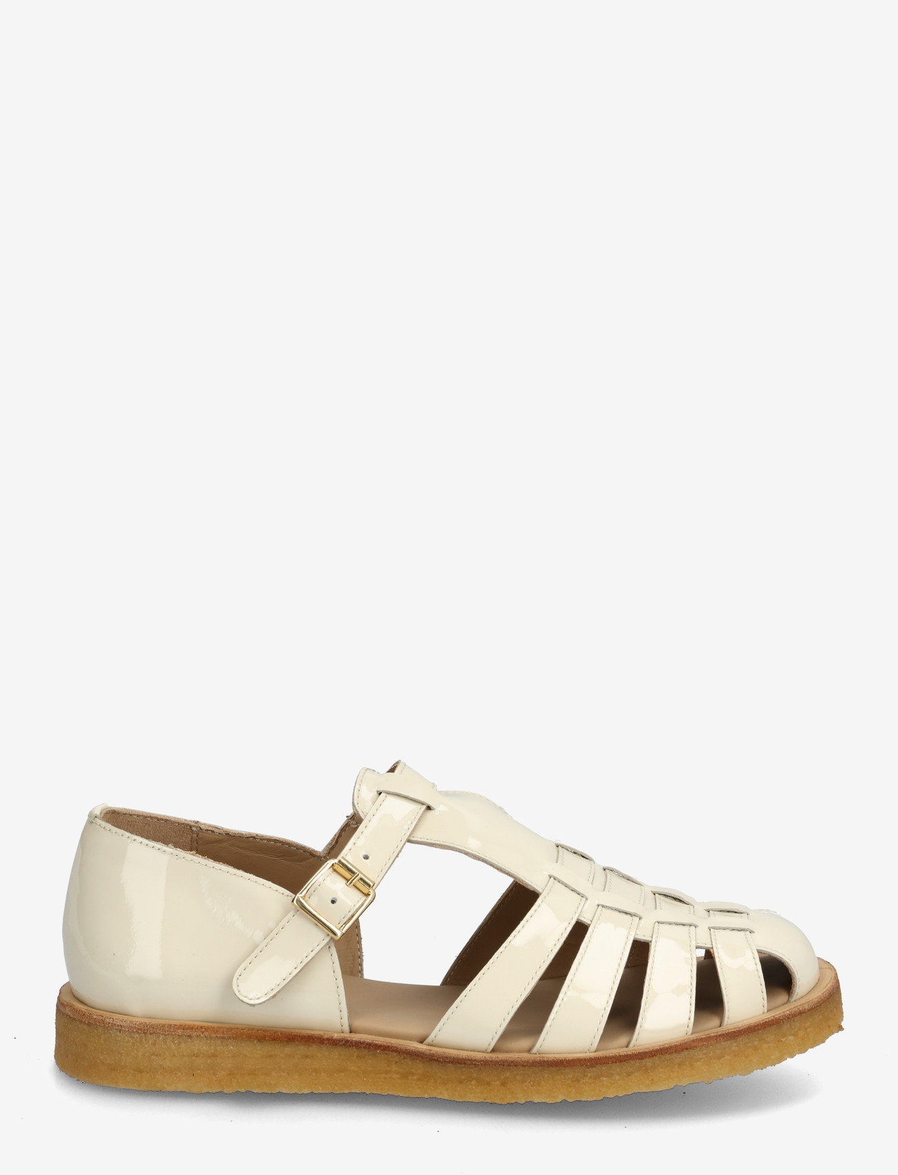 ANGULUS - Sandals - flat  - closed toe - op - gladiatorsandaler - 2362 buttermilk - 1