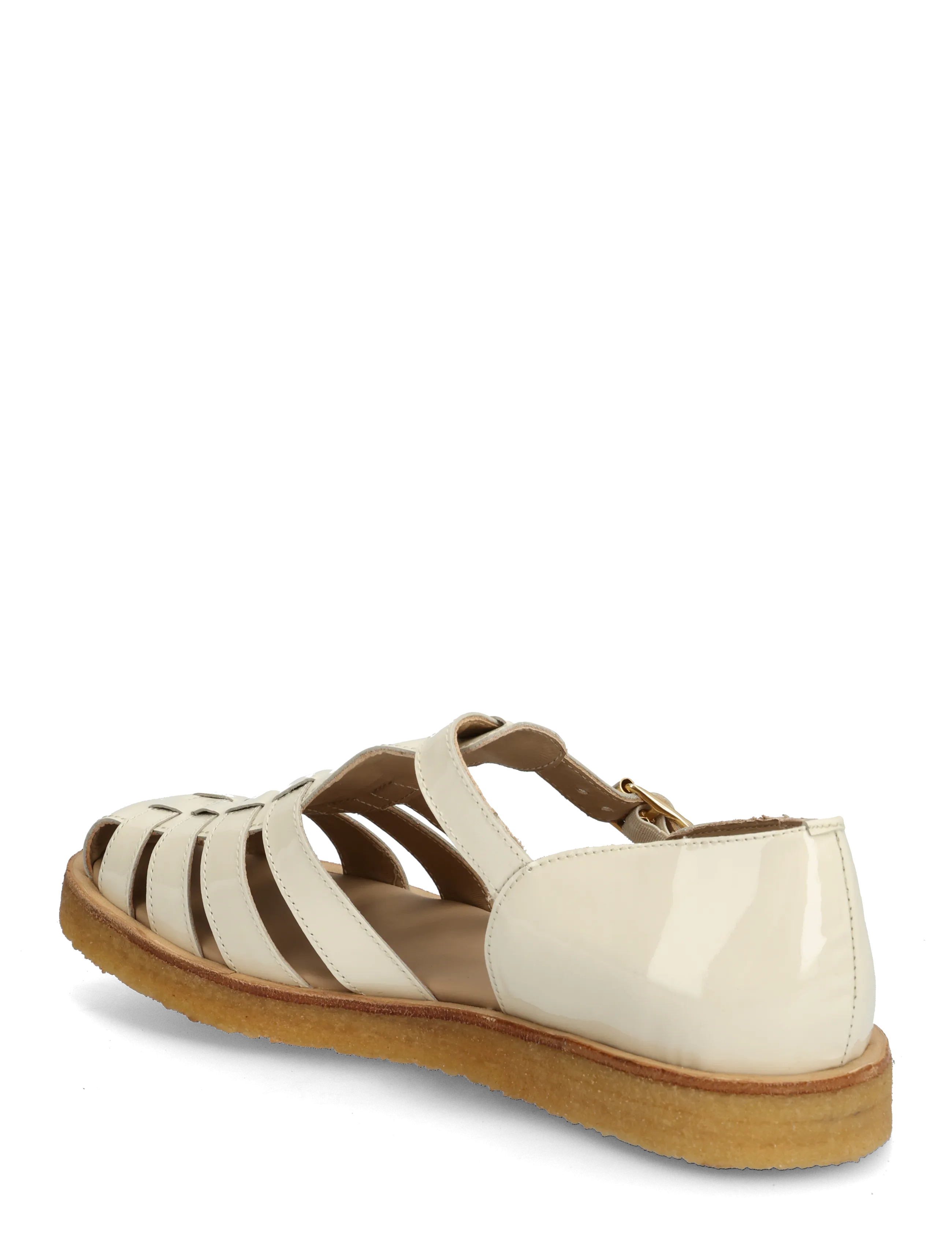 ANGULUS - Sandals - flat  - closed toe - op - gladiator sandals - 2362 buttermilk - 2
