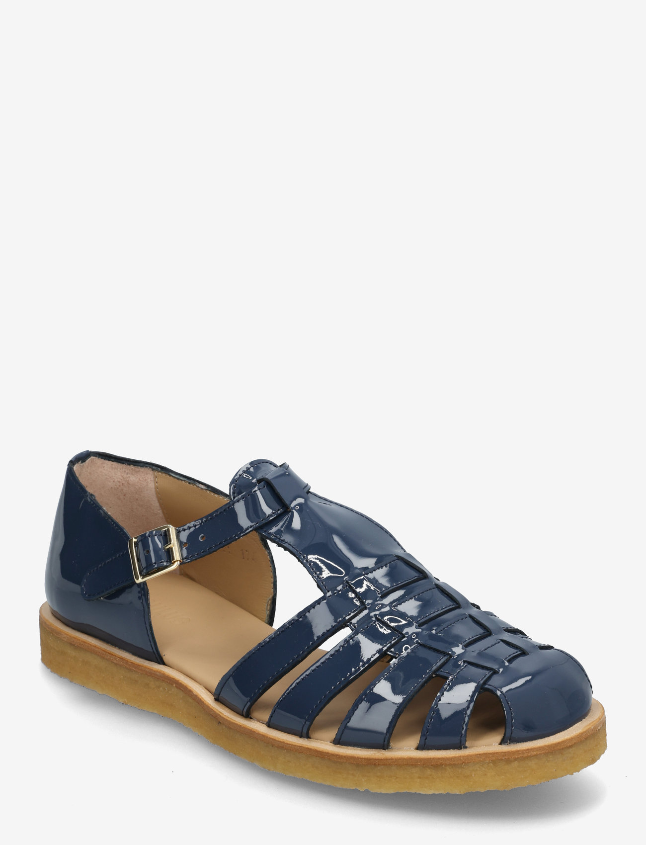 ANGULUS - Sandals - flat  - closed toe - op - flade sandaler - 3625 indigo - 0