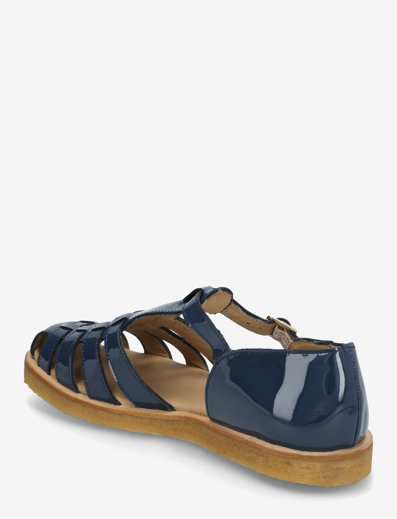 ANGULUS - Sandals - flat  - closed toe - op - flade sandaler - 3625 indigo - 2