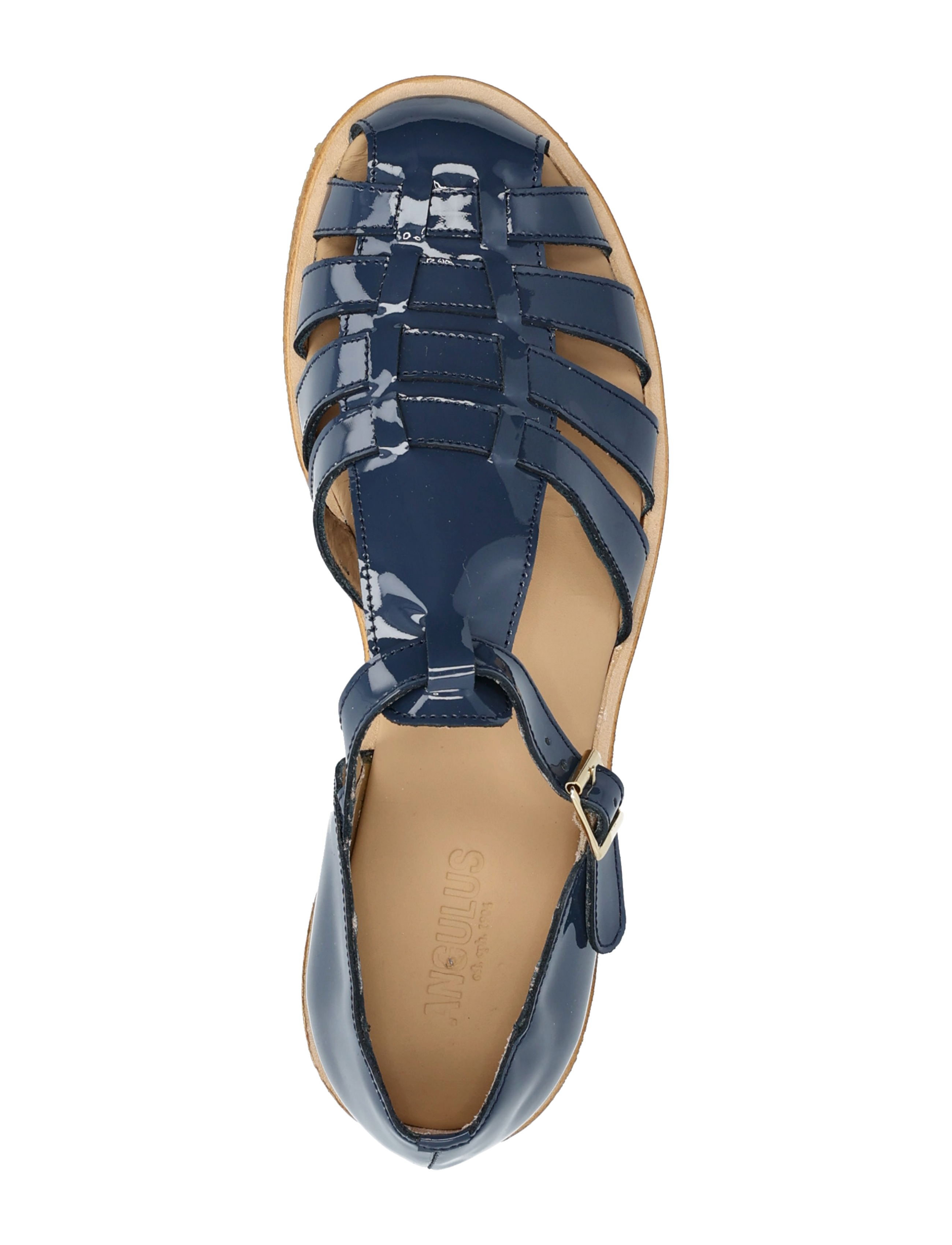 ANGULUS - Sandals - flat  - closed toe - op - 3625 indigo - 3