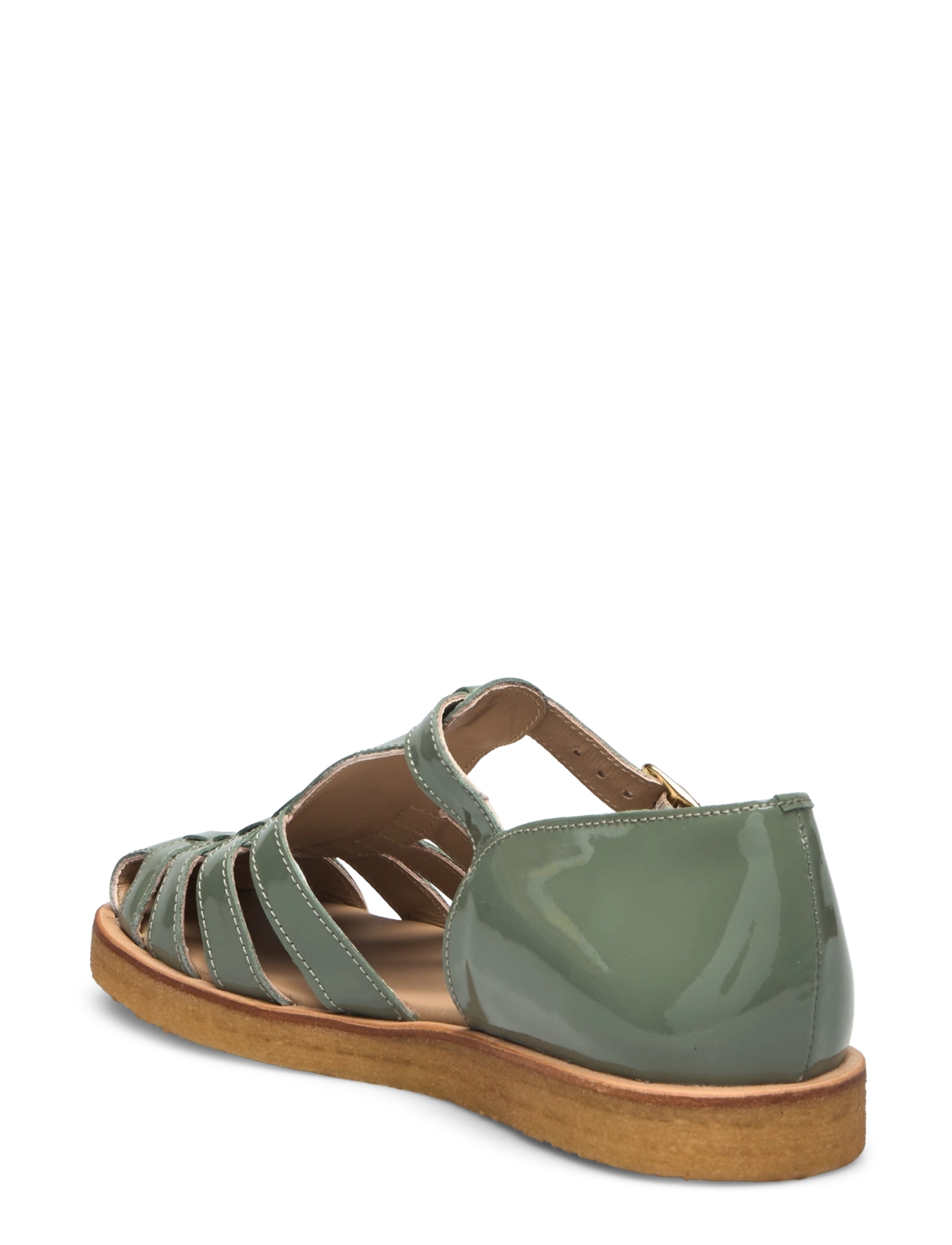 ANGULUS - Sandals - flat  - closed toe - op - 3626 sage green - 2