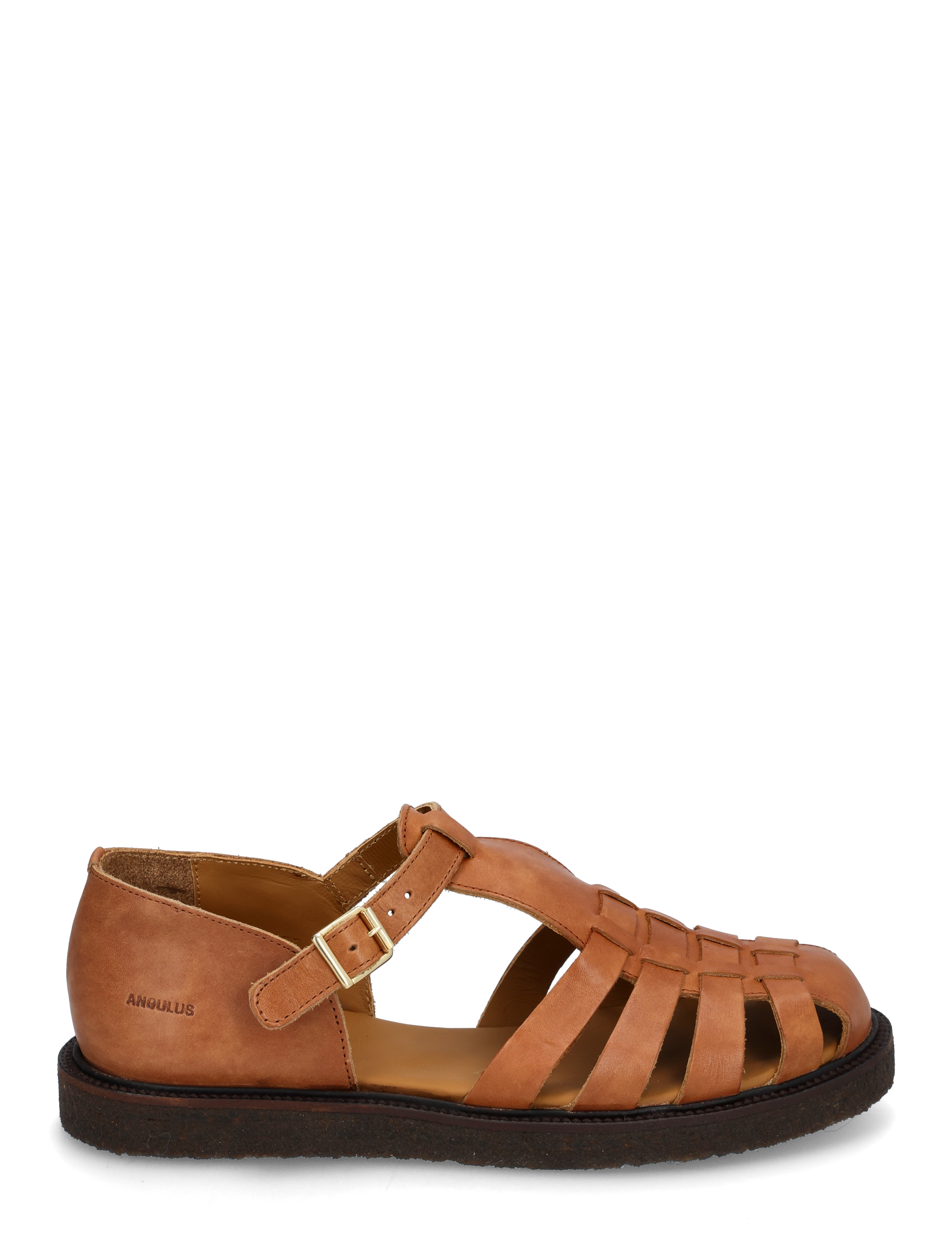 ANGULUS - Sandals - flat  - closed toe - op - gladiatorsandaler - 3637 tan - 2