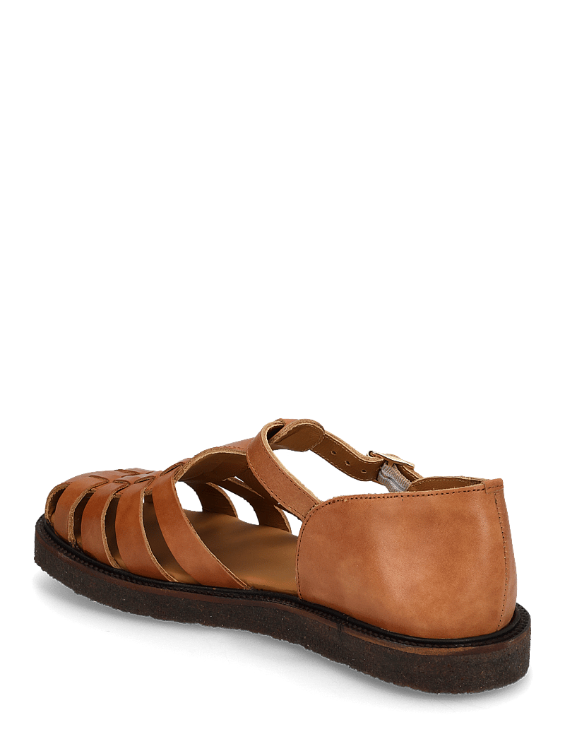 ANGULUS - Sandals - flat - closed toe - op - gladiatorsandaler - 3637 tan - 3