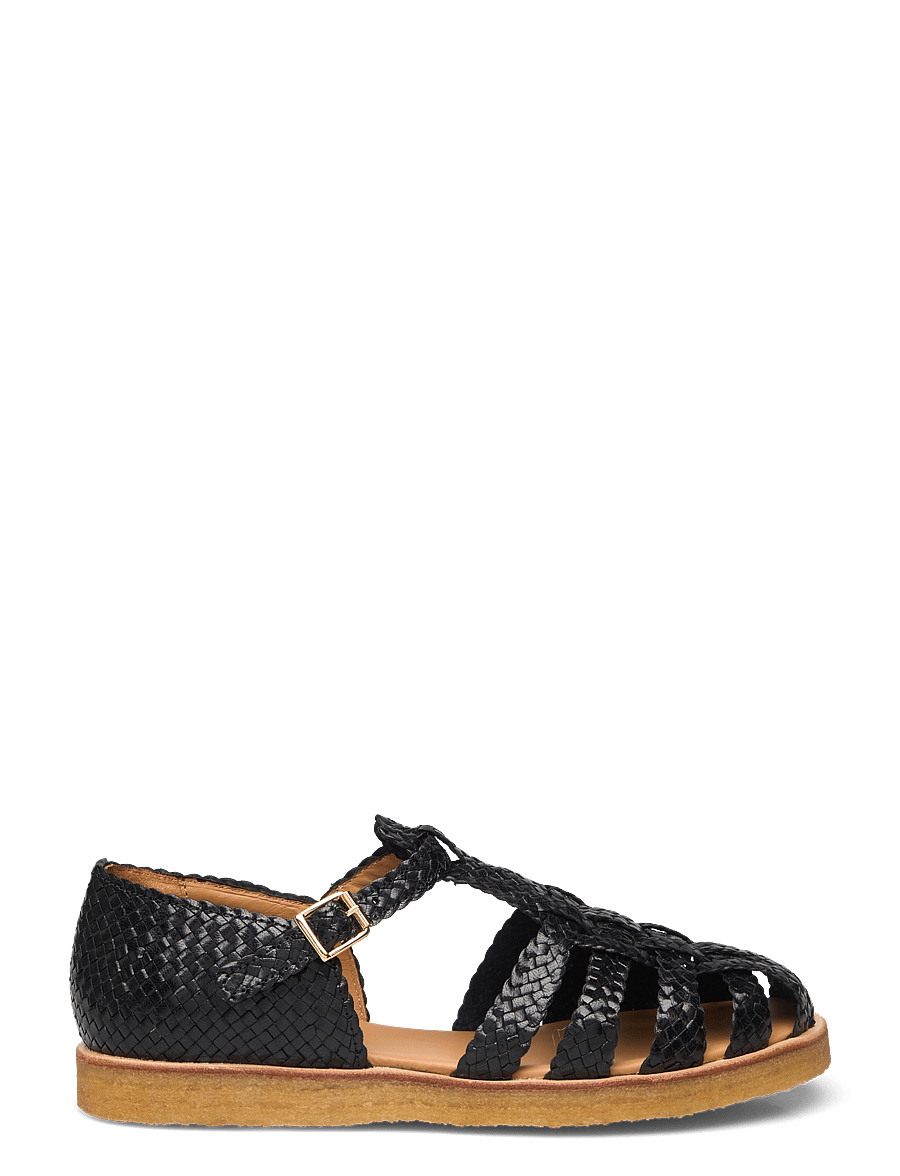 ANGULUS - Sandals - flat - closed toe - platta sandaler - 2072 black - 1