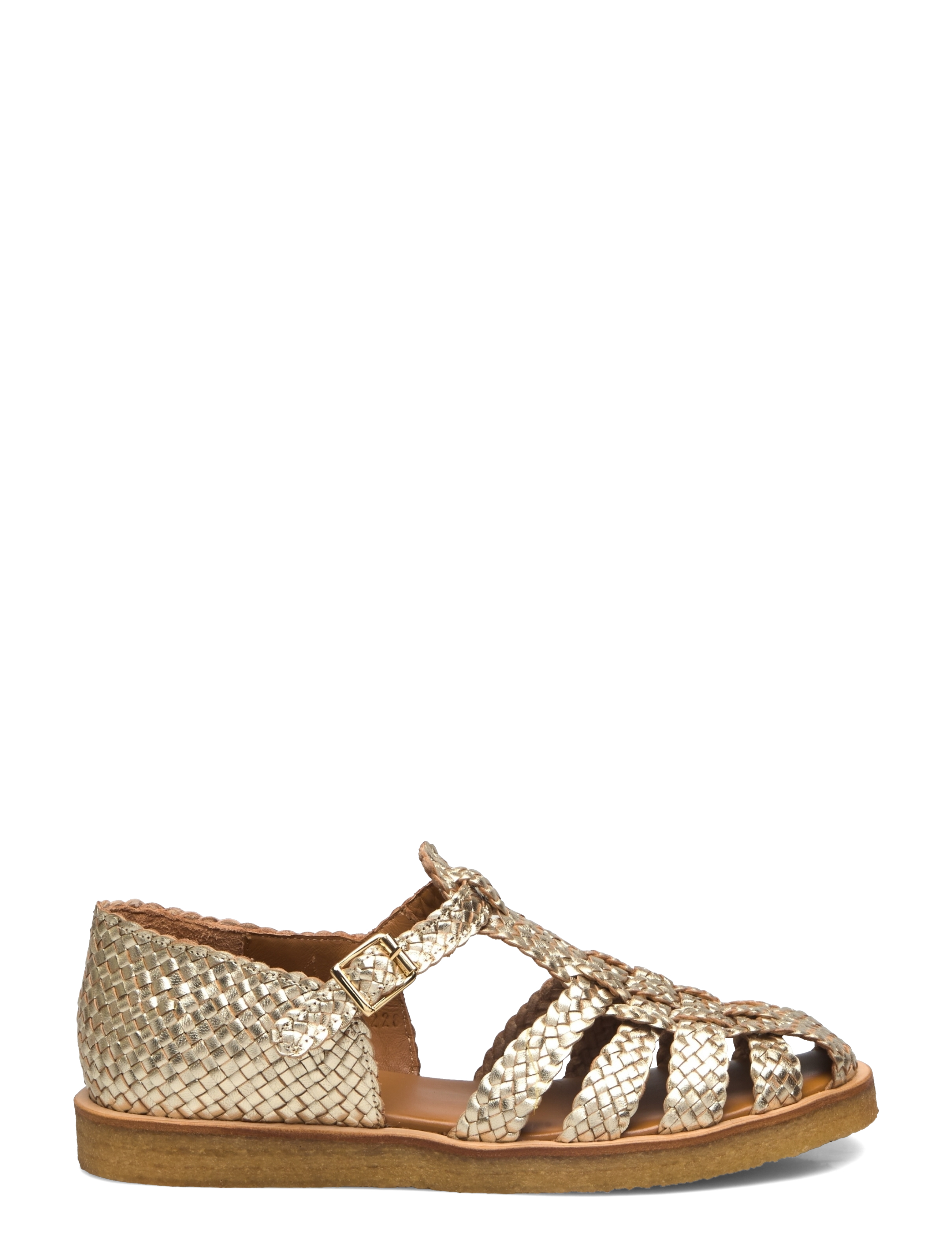 ANGULUS - Sandals - flat  - closed toe - flat sandals - 3612 gold braid - 1