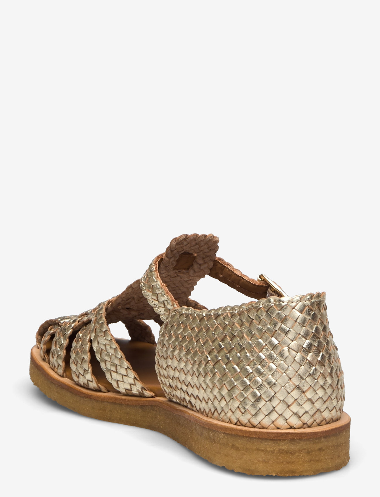 ANGULUS - Sandals - flat  - closed toe - flade sandaler - 3612 gold braid - 2
