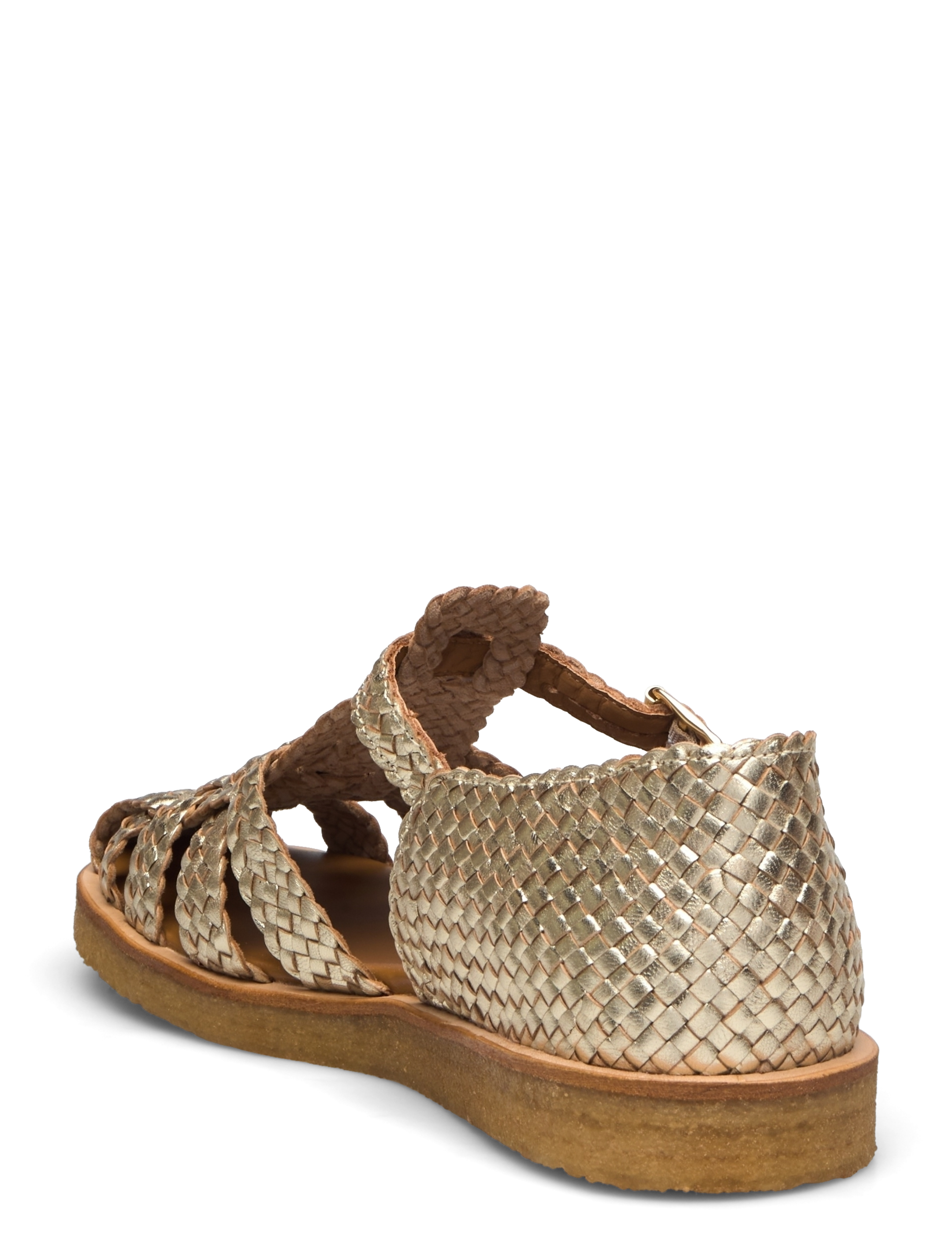 ANGULUS - Sandals - flat  - closed toe - flat sandals - 3612 gold braid - 2