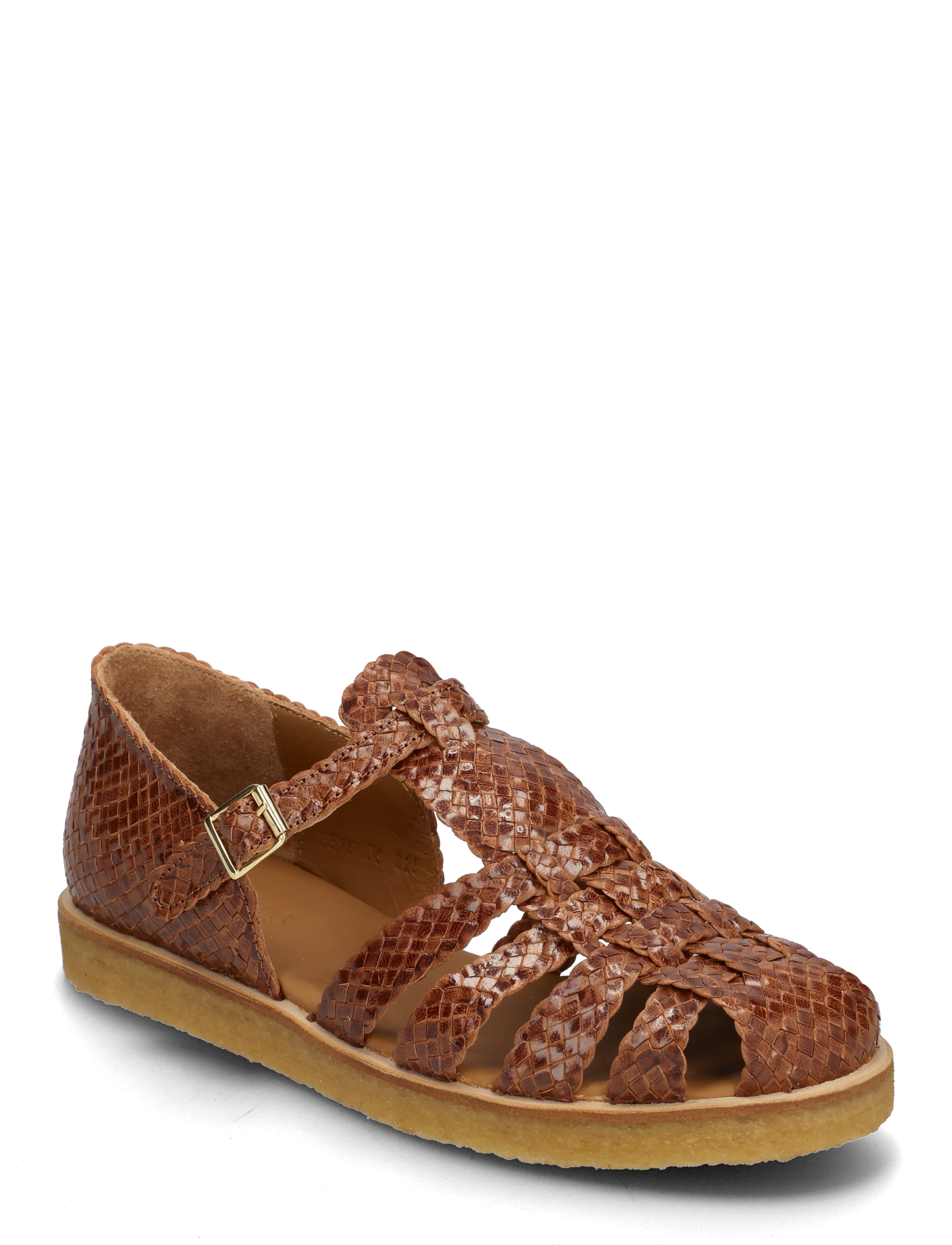 ANGULUS Sandalen - Flach - Closed Toe Braun - 42 - Damen
