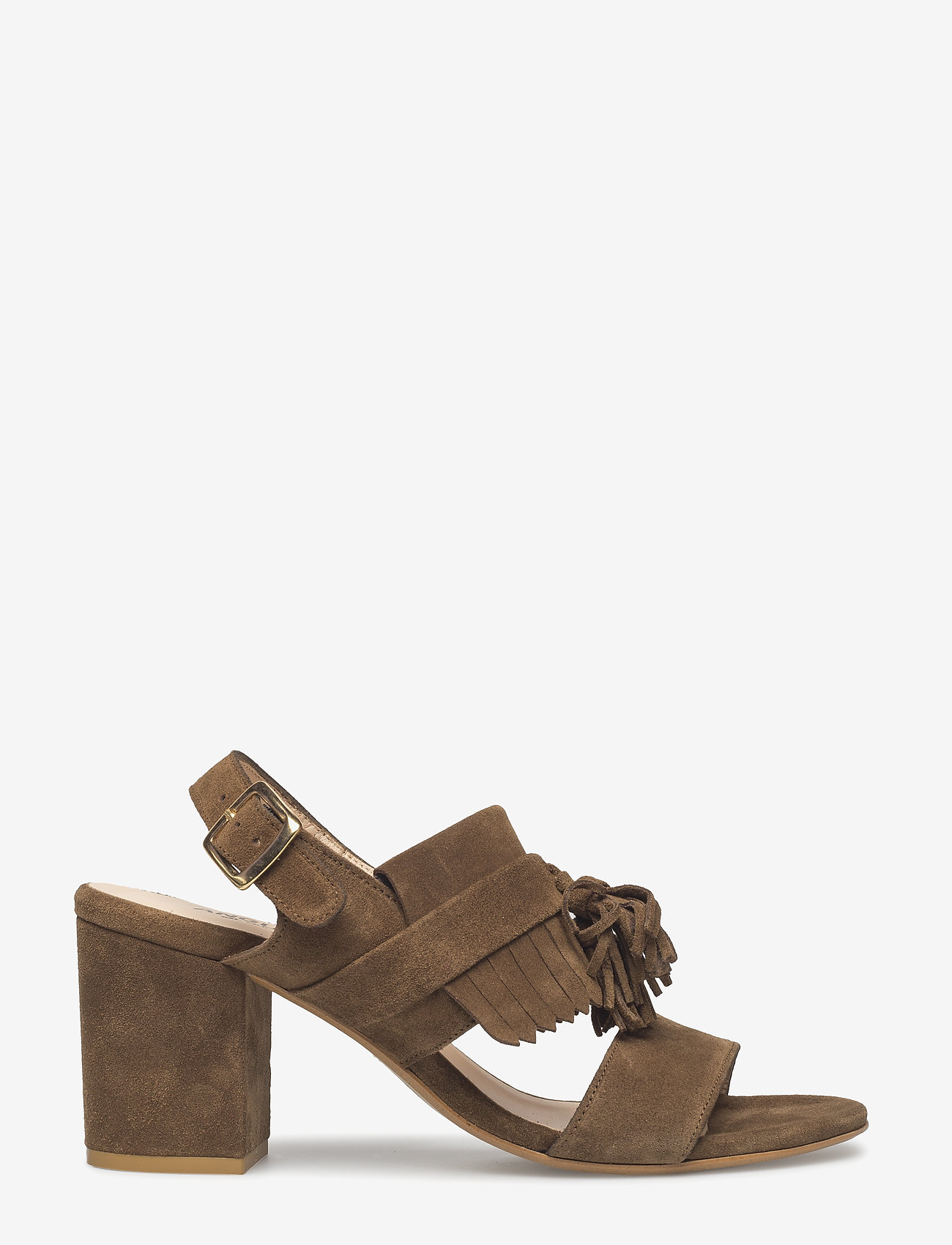 ANGULUS - Sandals - Block heels - 1153 olive - 1