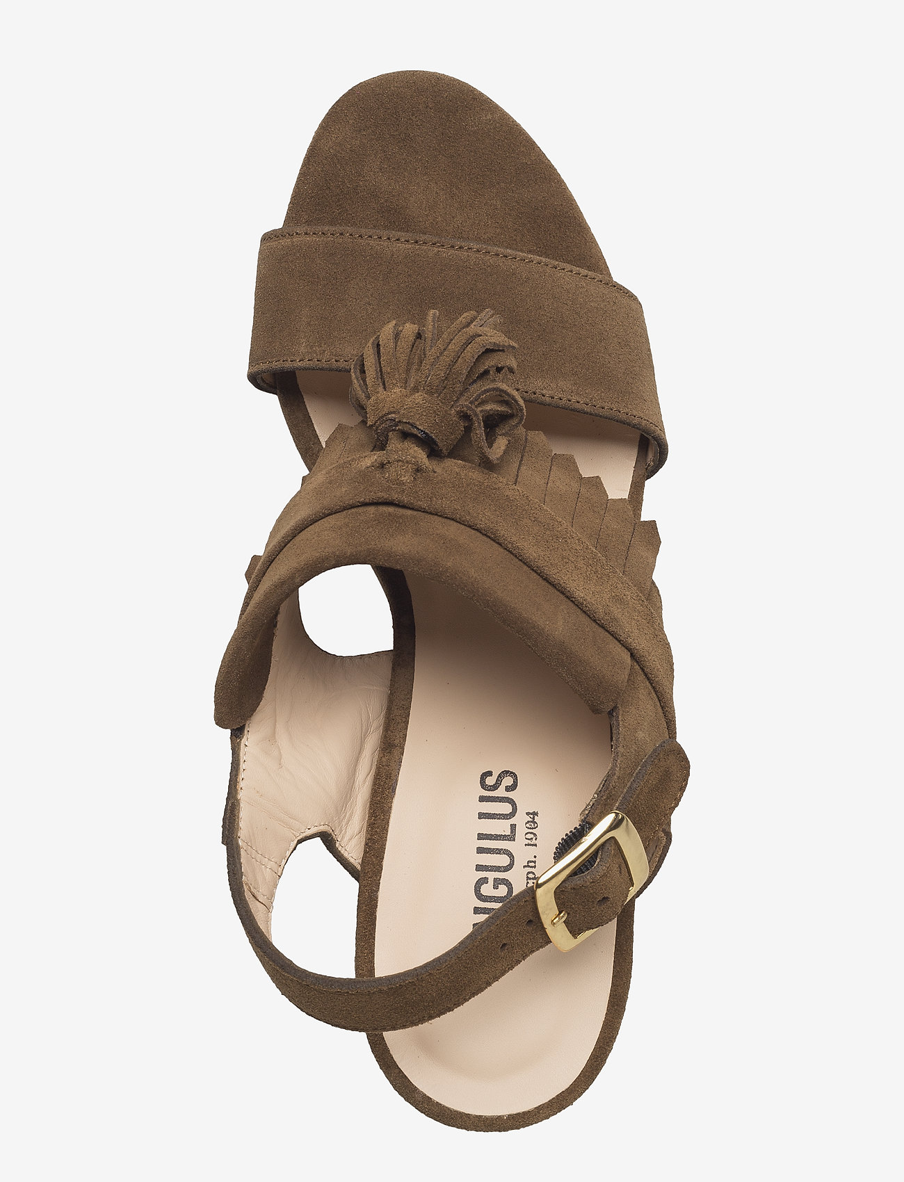 ANGULUS - Sandals - Block heels - 1153 olive - 3