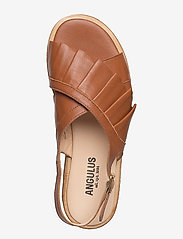 ANGULUS - Sandals - flat - 1431 cognac - 7