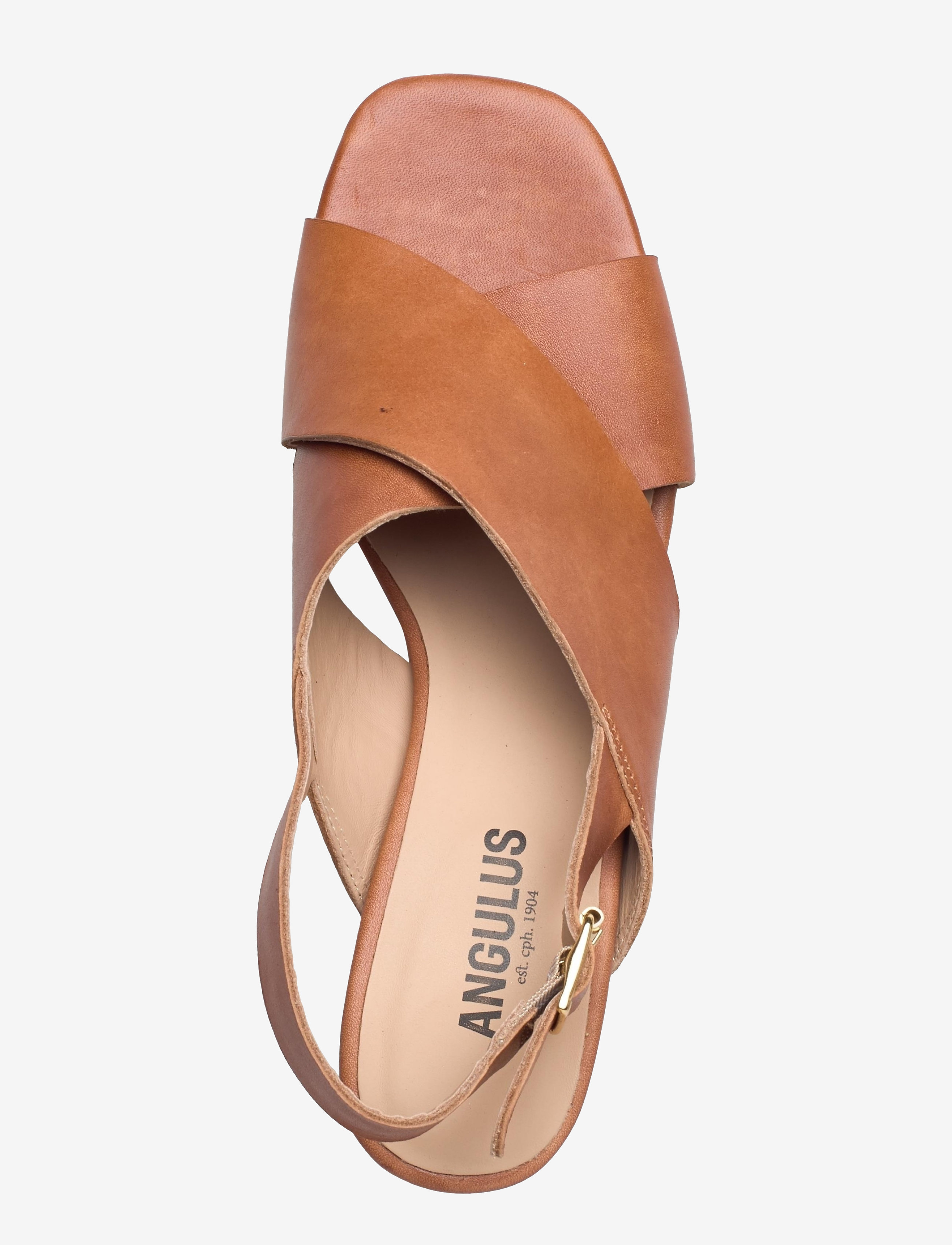 ANGULUS - Sandals - Block heels - heeled sandals - 1789 tan - 3