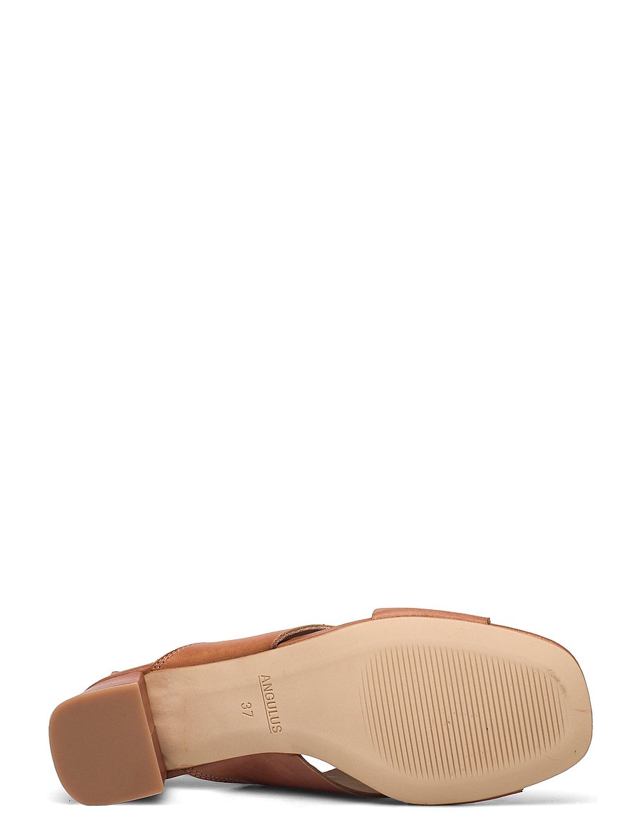 ANGULUS - Sandals - Block heels - heeled sandals - 1789 tan - 4
