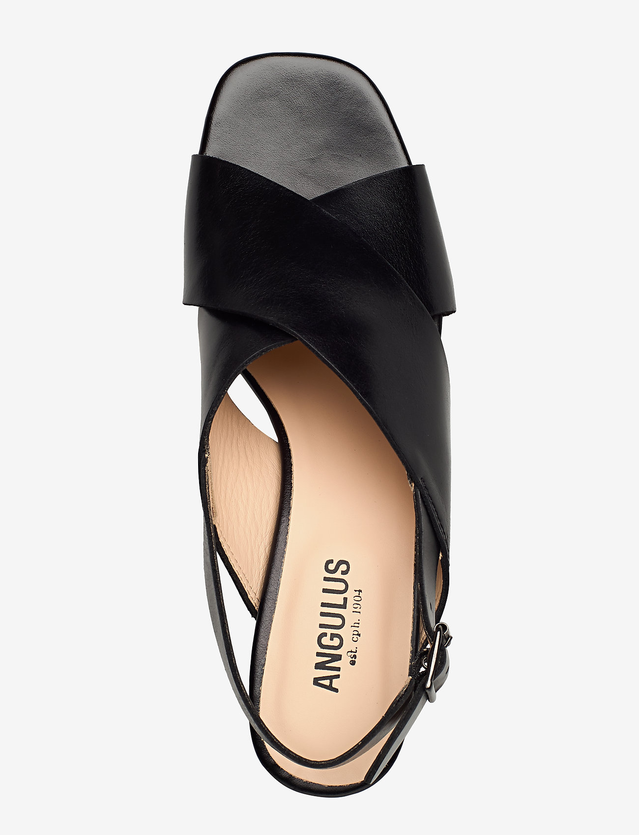 ANGULUS - Sandals - Block heels - sandaletten - 1835 black - 3
