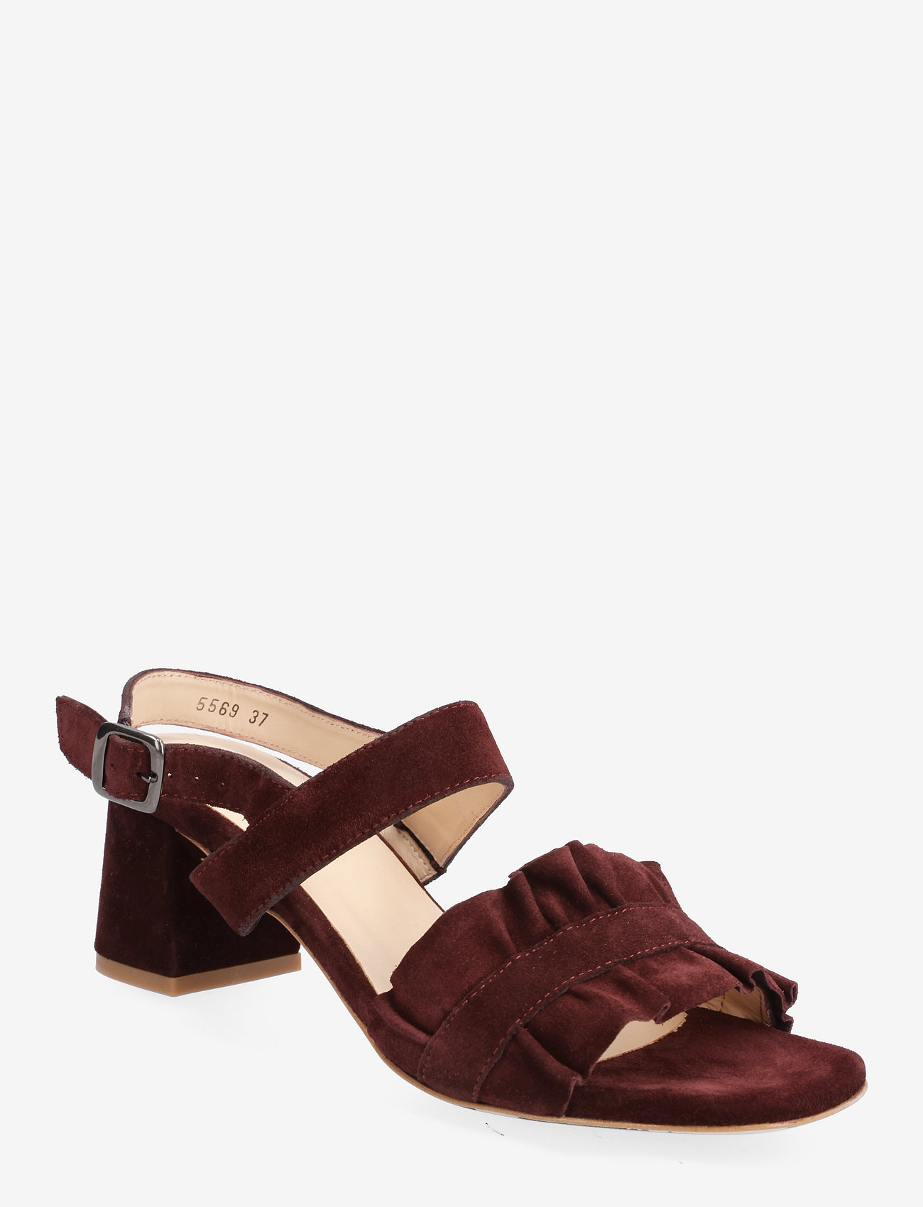 ANGULUS - Sandals - Block heels - 2195 bordeaux - 0