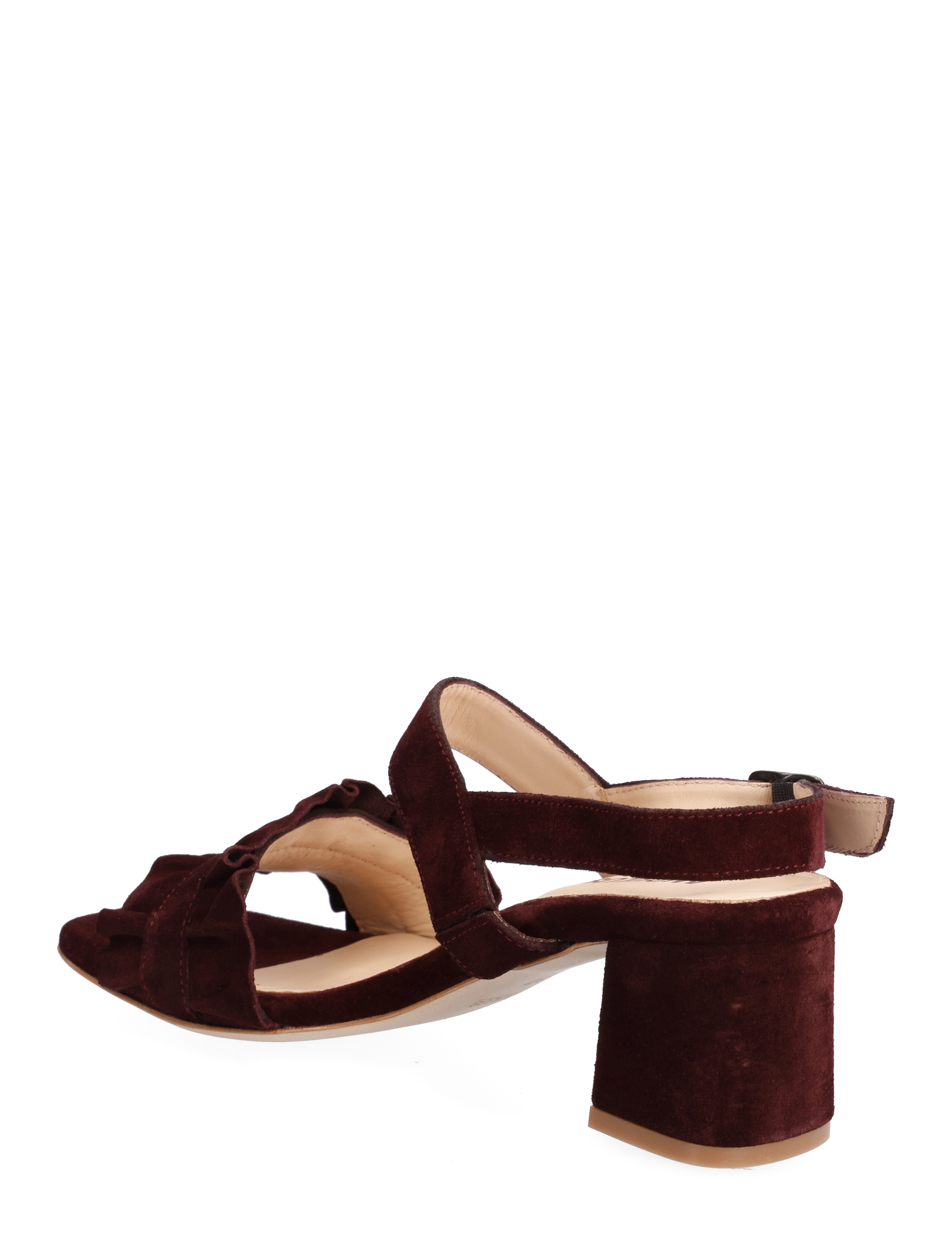 ANGULUS - Sandals - Block heels - 2195 bordeaux - 2