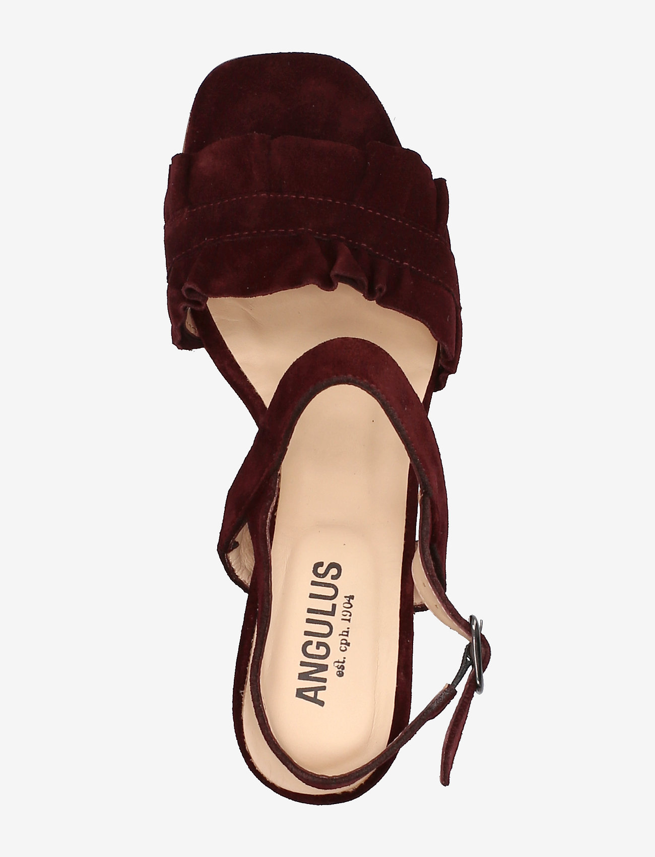 ANGULUS - Sandals - Block heels - 2195 bordeaux - 3