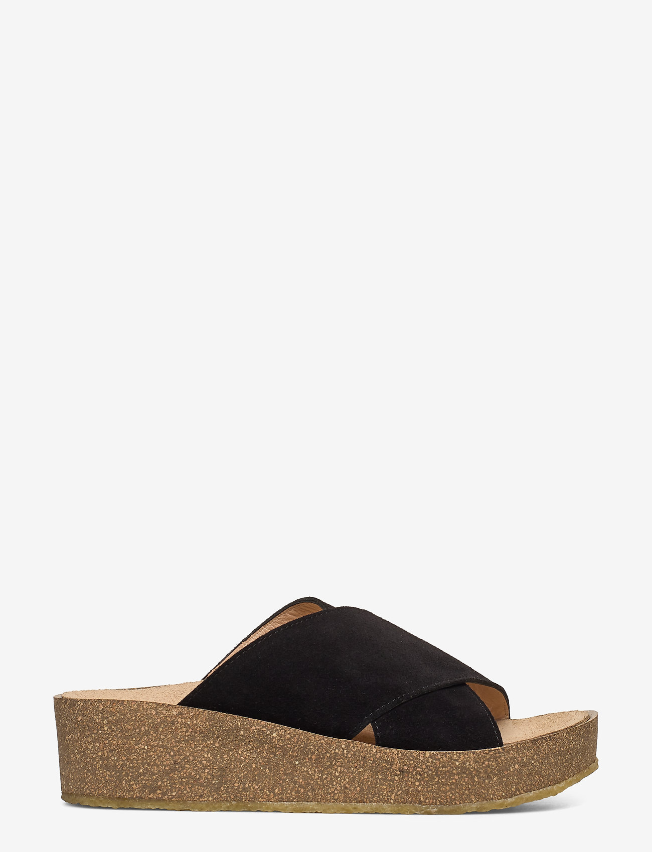 ANGULUS - Sandals - flat - open toe - op - 1163 black - 1