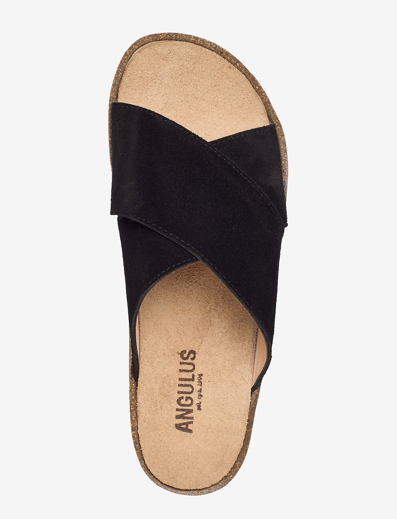 ANGULUS - Sandals - flat - open toe - op - 1163 black - 3