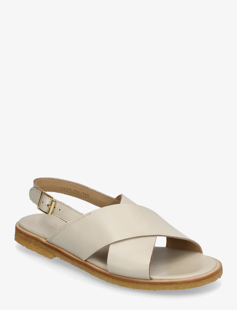 ANGULUS - Sandals - flat - open toe - op - flade sandaler - 2816 beige - 0