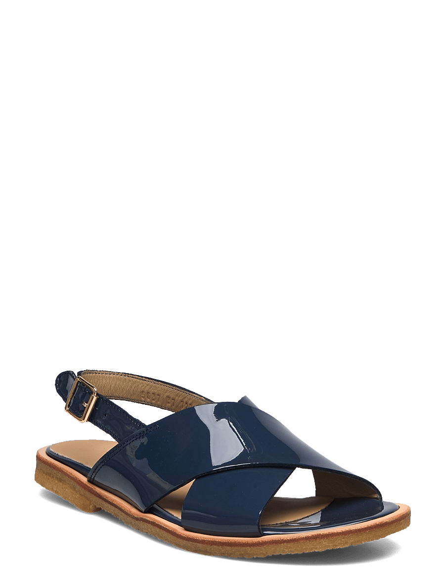 ANGULUS - Sandals - flat - open toe - op - 3625 indigo - 0