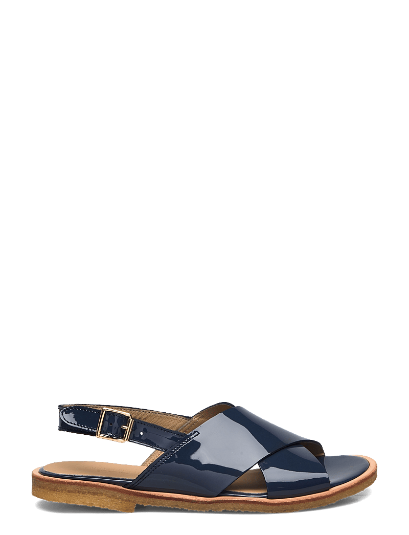 ANGULUS - Sandals - flat - open toe - op - flade sandaler - 3625 indigo - 1
