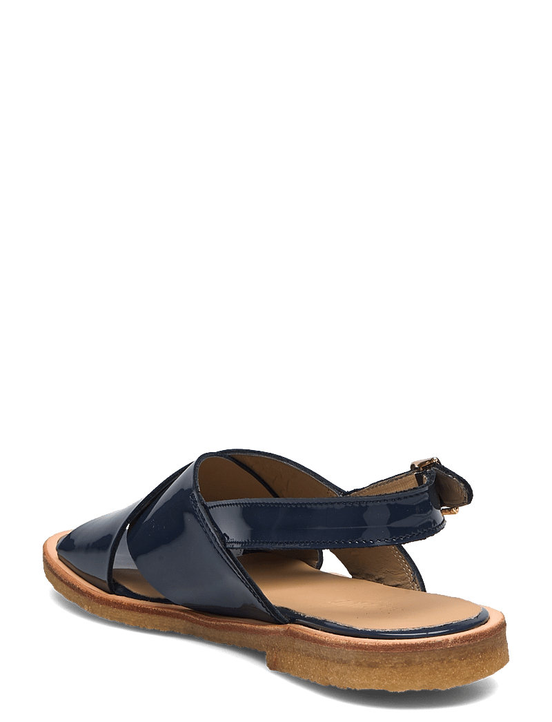 ANGULUS - Sandals - flat - open toe - op - flade sandaler - 3625 indigo - 2
