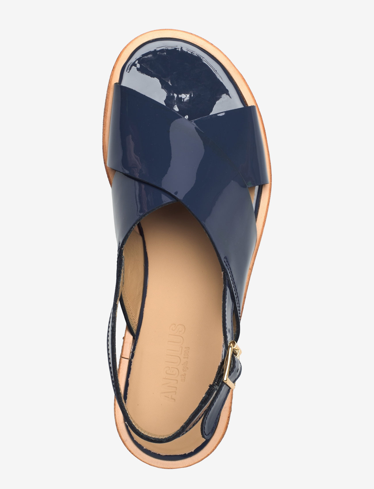ANGULUS - Sandals - flat  - open toe - op - flade sandaler - 3625 indigo - 3