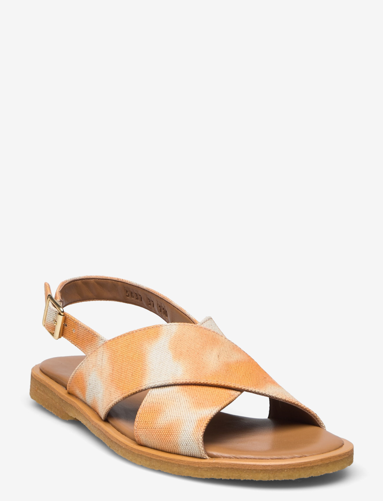 ANGULUS - Sandals - flat - open toe - op - flat sandals - 2843 mandarin - 0