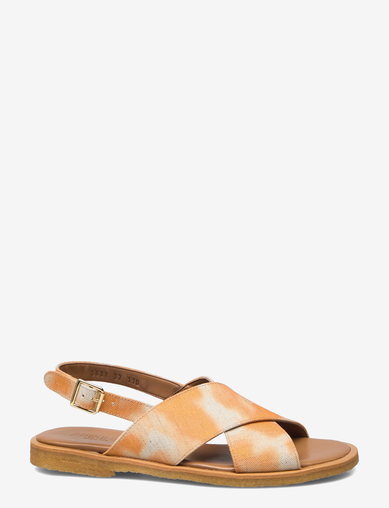 ANGULUS - Sandals - flat - open toe - op - flat sandals - 2843 mandarin - 1