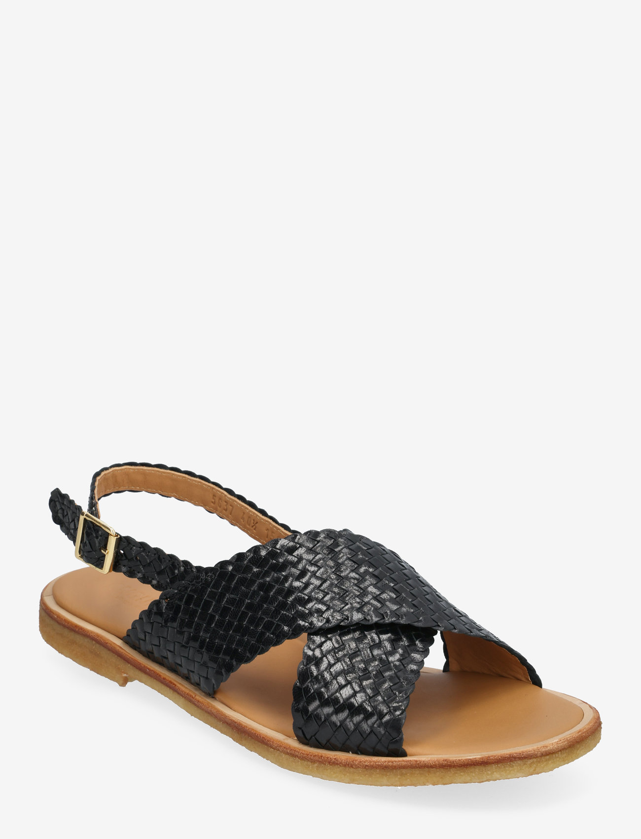 ANGULUS - Sandals - flat  - open toe - op - kontsata sandaalid - 2072 black - 0