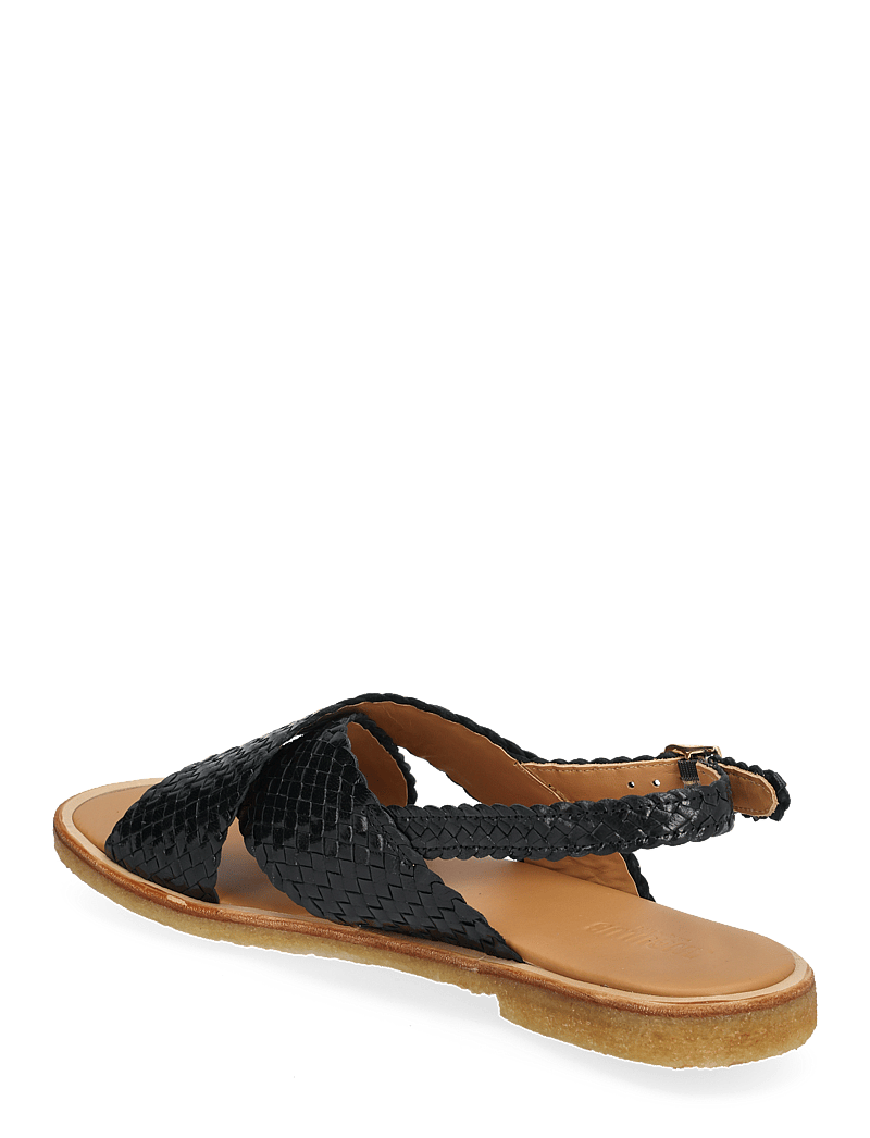 ANGULUS - Sandals - flat - open toe - op - kontsata sandaalid - 2072 black - 2