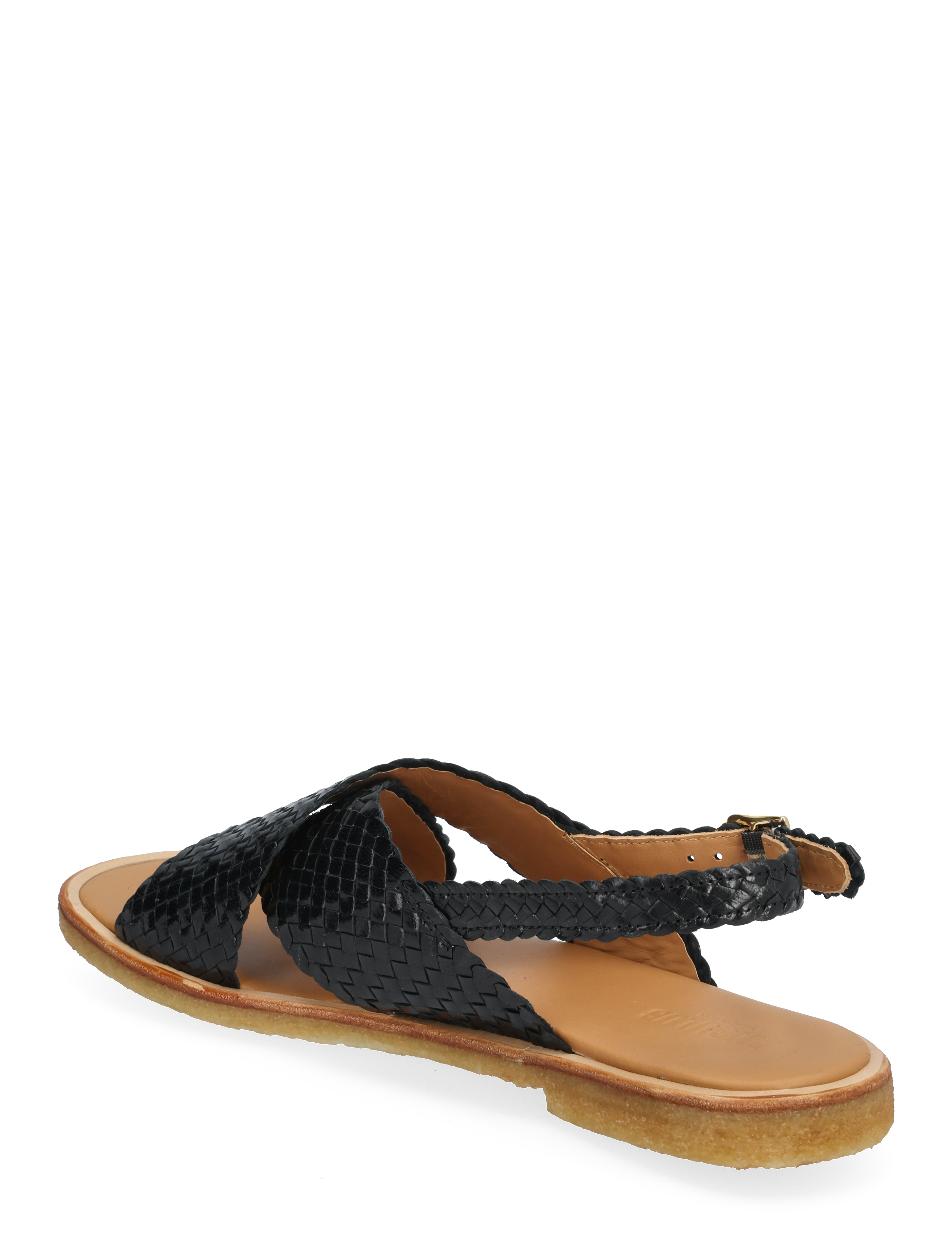 ANGULUS - Sandals - flat  - open toe - op - płaskie sandały - 2072 black - 2